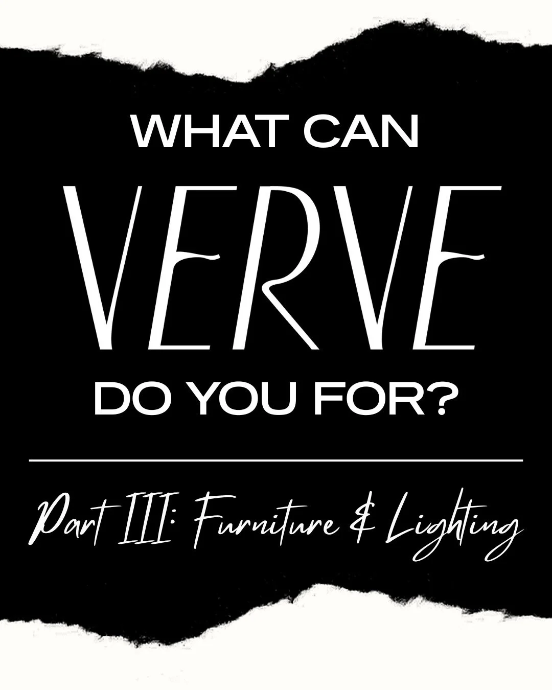 Verve would love to help with project - contact us today!