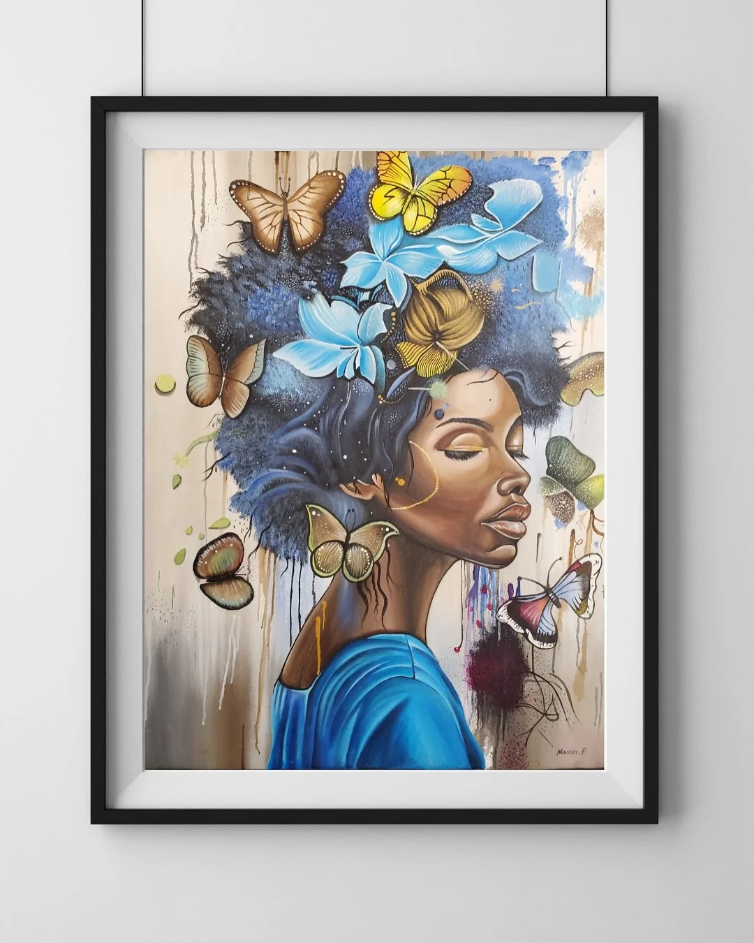 &quot; WINGS OF LIBERATION &ldquo;

**&rdquo;Transformation, resilience, and beauty take center stage in Wings of Liberation. This piece celebrates the power of cultural pride and the freedom that comes with embracing your journey. The vibrant butter