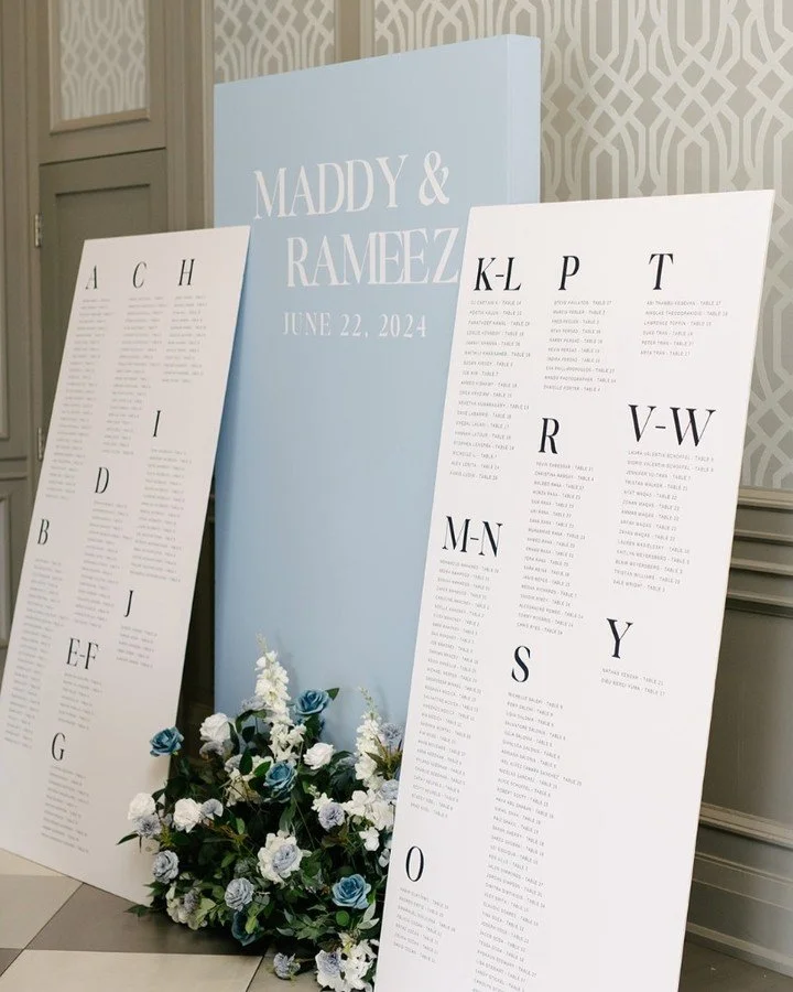 Apart from flowers, we also do your welcome sign decor. Inquire for more! 

#TorontoWeddings #LuxuryWeddingsToronto #HighEndWeddings #TorontoBrides
#TorontoEventPlanners #LuxuryWeddingPlanning #TorontoWeddingExperts
#ExclusiveWeddings #TorontoEliteWe