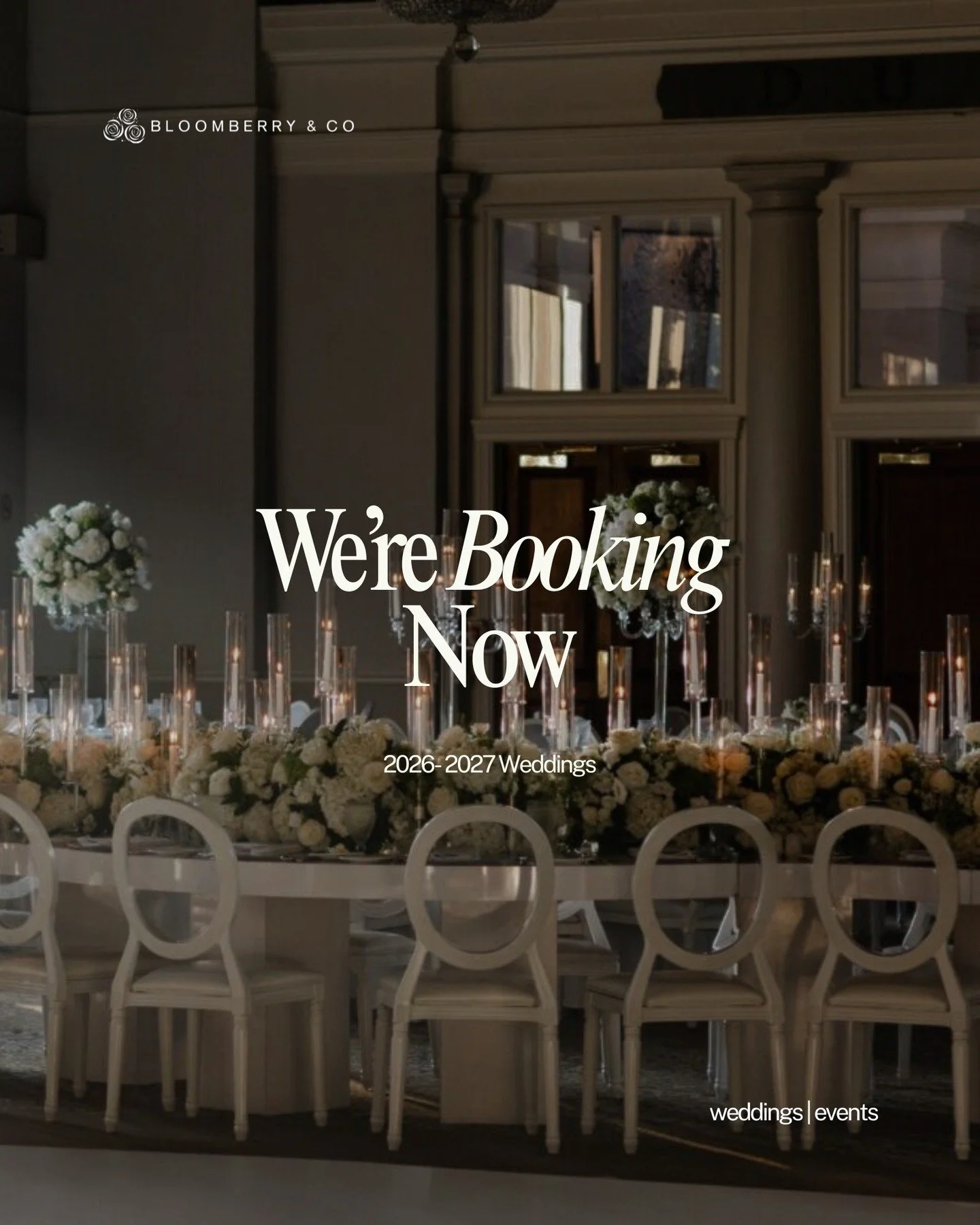 We&rsquo;re now booking for 2026-2027 weddings! ❤️

Browse our works here on Instagram, our portfolio via website or reach out to learn more about our bespoke floral designs.

You can message us here or contact us directly at 416-282-3597. We can&rsq