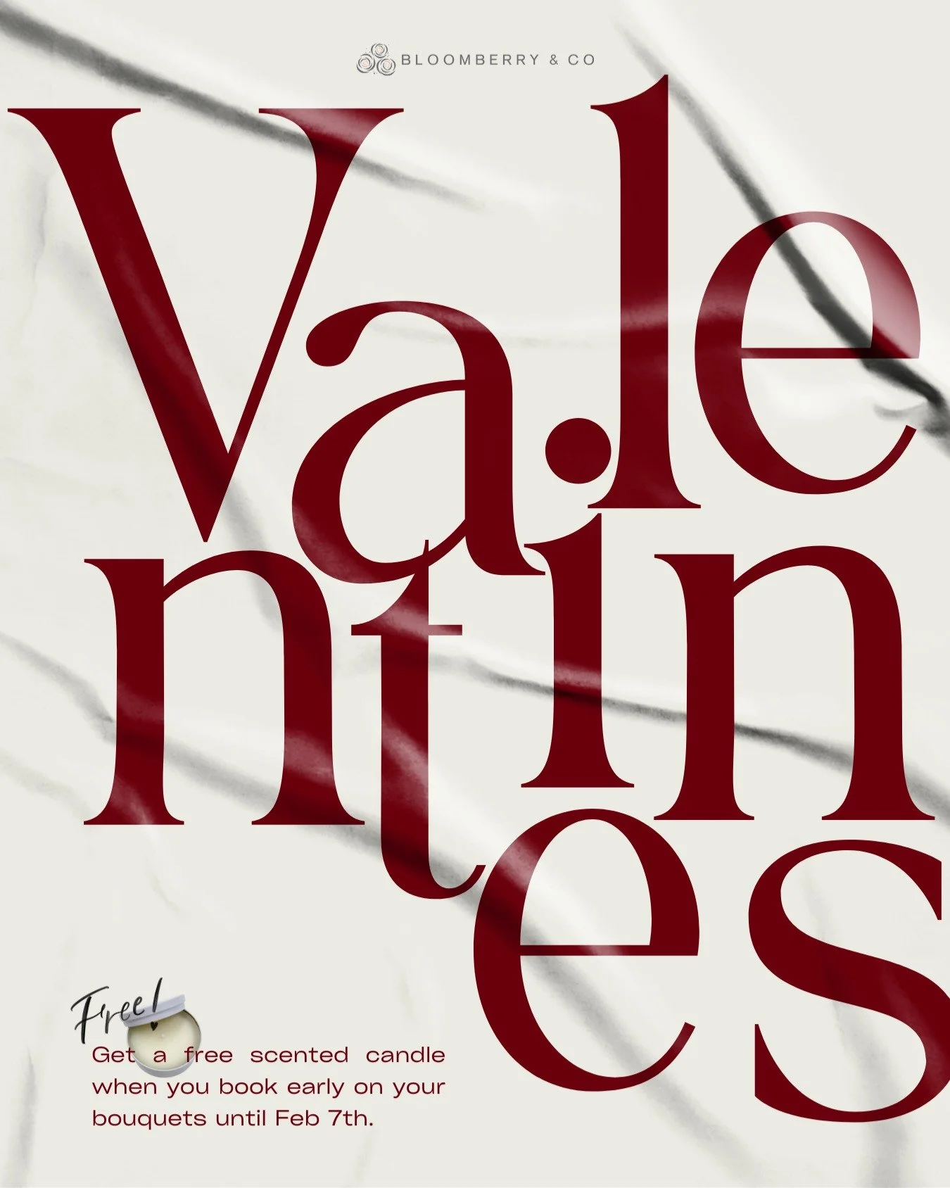 Valentine&rsquo;s Day is closer than you think ❤️
Book your bouquet early and we&rsquo;ll add a FREE scented candle just because you planned ahead.

Early birds get the flowers (and the glow ✨)

⏰ Promo ends Feb 7

#ValentinesFlowers #FlowerShop #Val