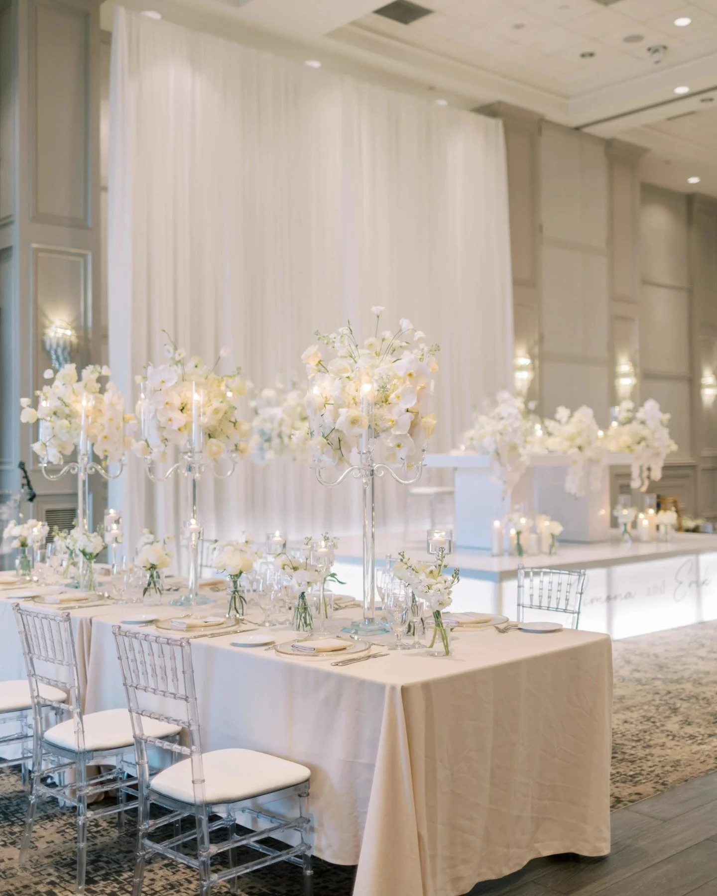 Introducing our 5-Arm Crystal Candelabra for a classic but elevated look. 

Photographer: @memorable_treasures
Event planner: @blushingaura
Location: @coppercreekeventspace