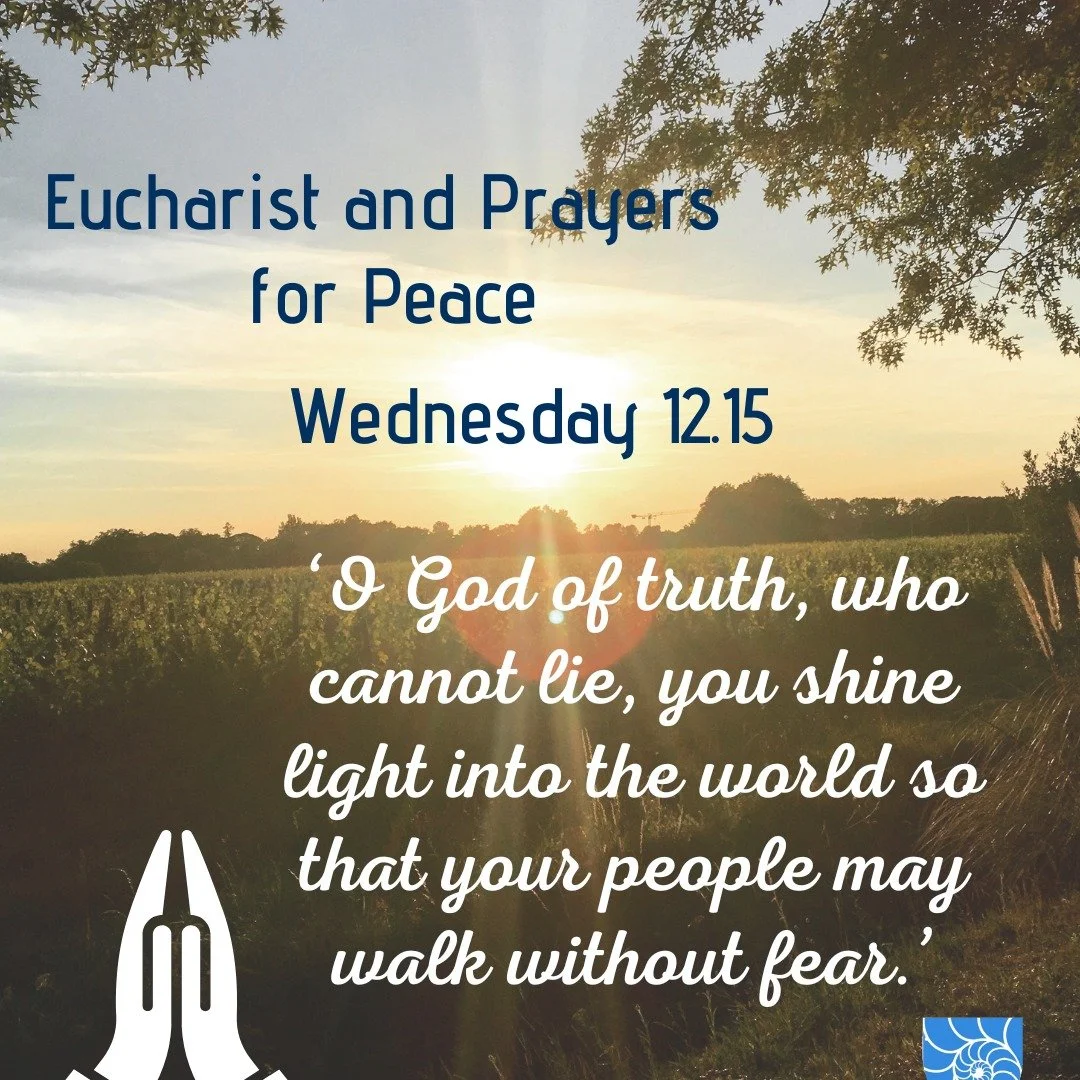 As our hearts are heavy with all the many troubles of this world, we invite you to join us for eucharist and prayers for peace.

All are welcome TODAY, 12:15 to 12:55 pm in the chapel.

#stpaulscathedral #cathedral #cathedralofboston #TheCathedralChu