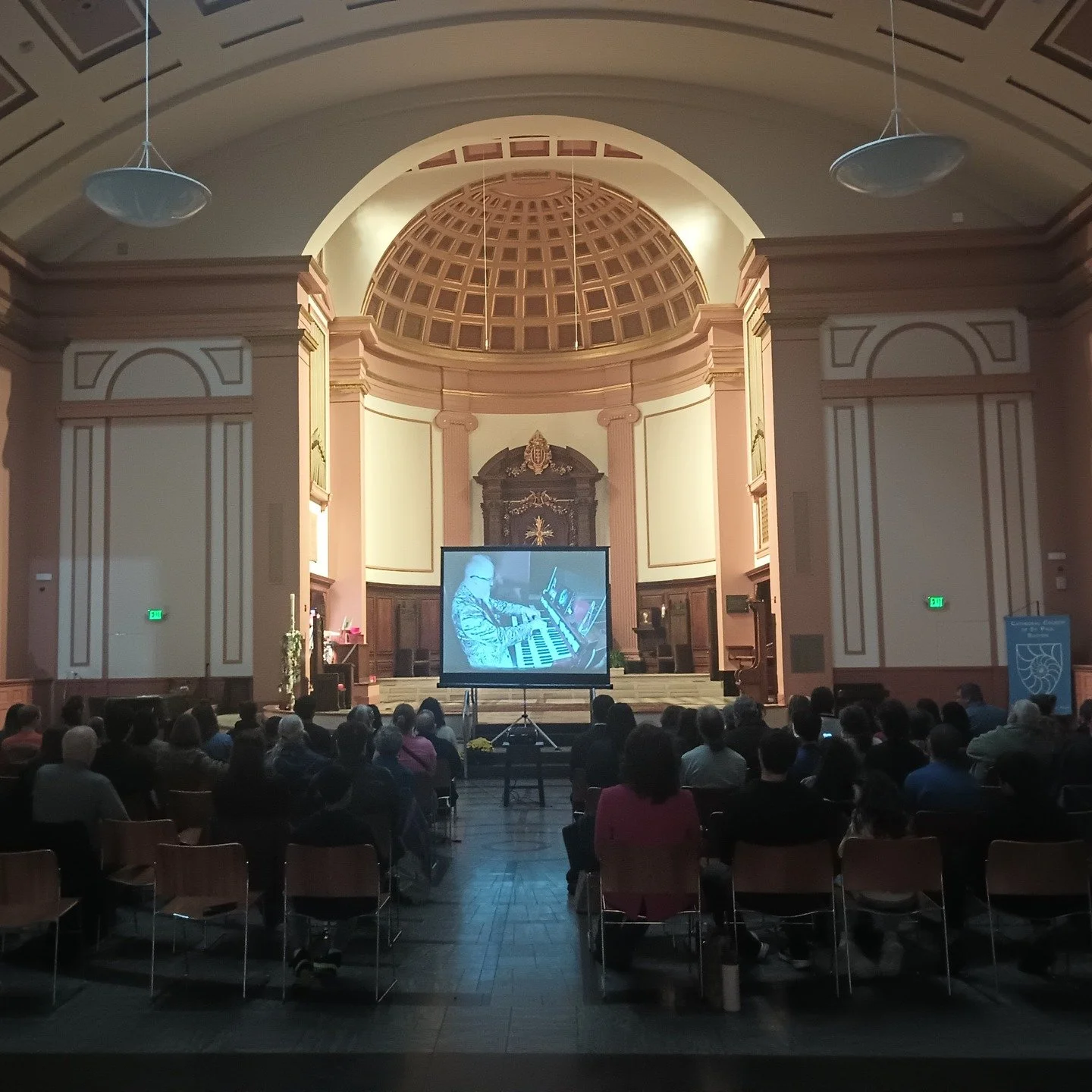 Our Silent Auction to raise funds for our organs kicked off last Saturday at our Silent Movies event. The cathedral was full of folks - young and old, locals and tourists - enjoying &quot;The Red Balloon&quot; and Charlie Chaplain's &quot;The Kid,&qu