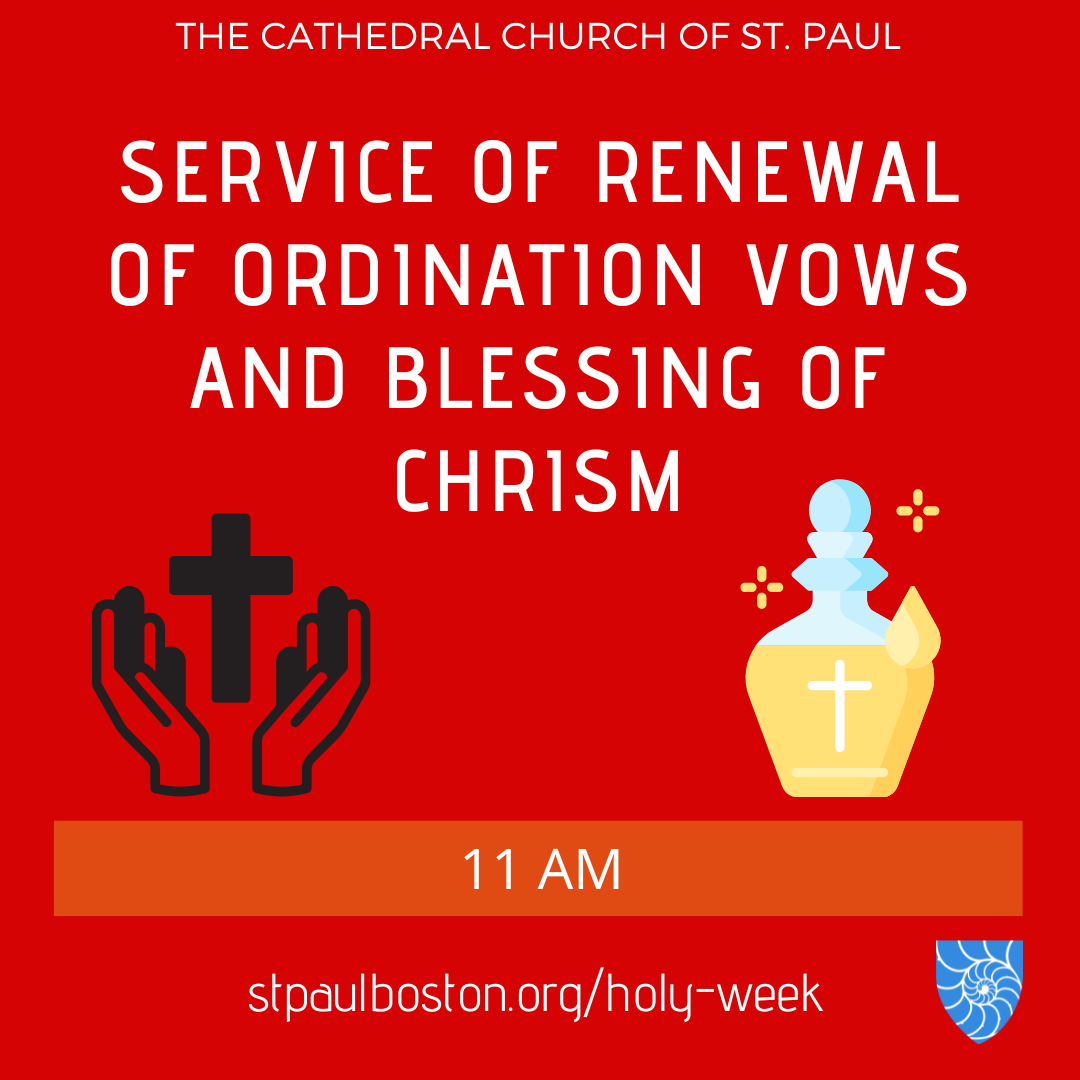 Service of Renewal of Ordination Vows and Blessing of Chrism