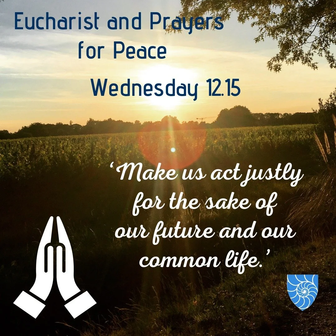 We invite you to join us TODAY for mid-week Holy Eucharist.

Bring your cares, concerns and compassion and join us in prayer, 12:15 to 12:55 pm in the chapel. All are welcome.

#stpaulscathedral #cathedral #cathedralofboston #TheCathedralChurchofStPa