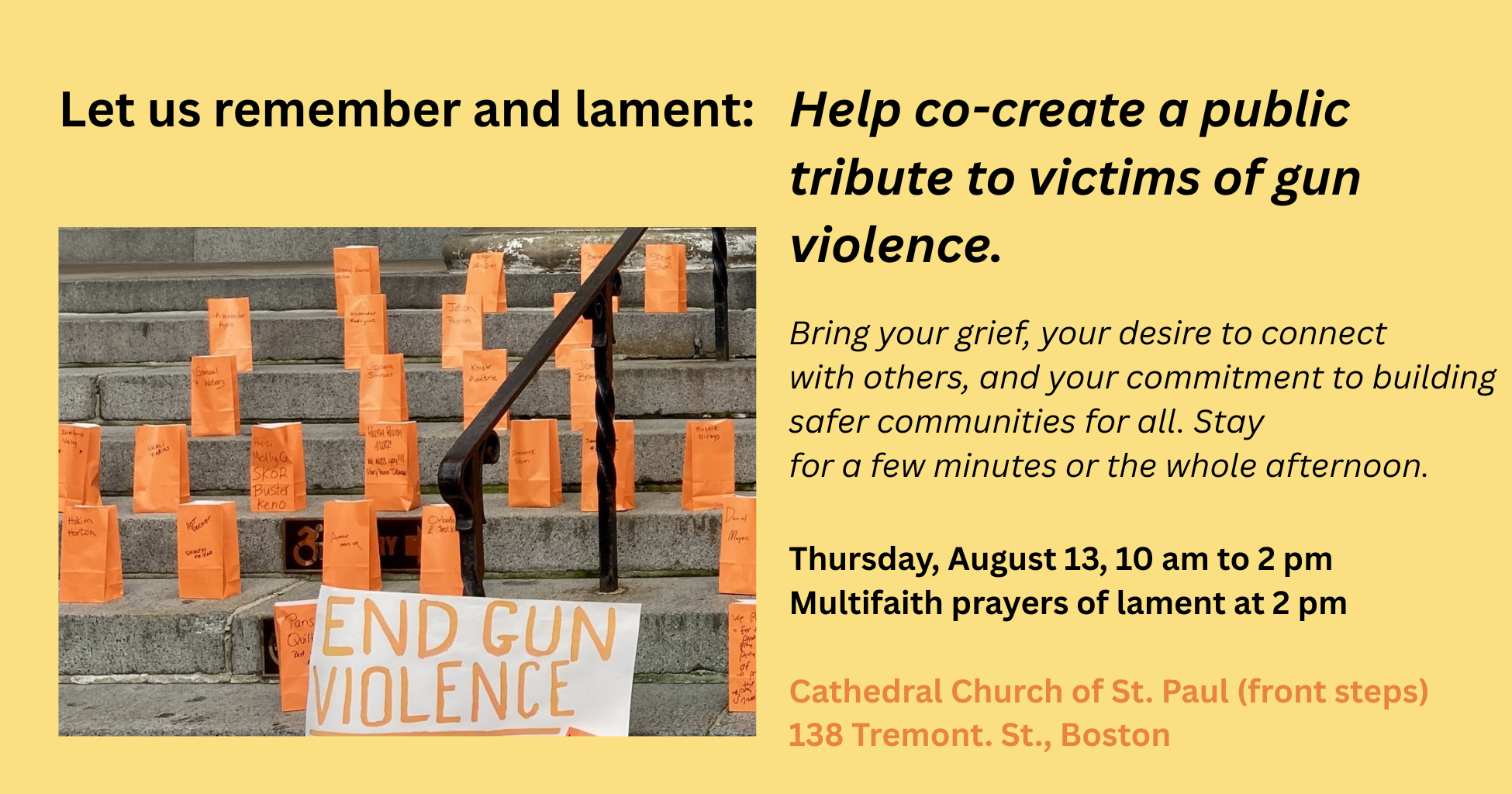 Gun Violence Memorial Day