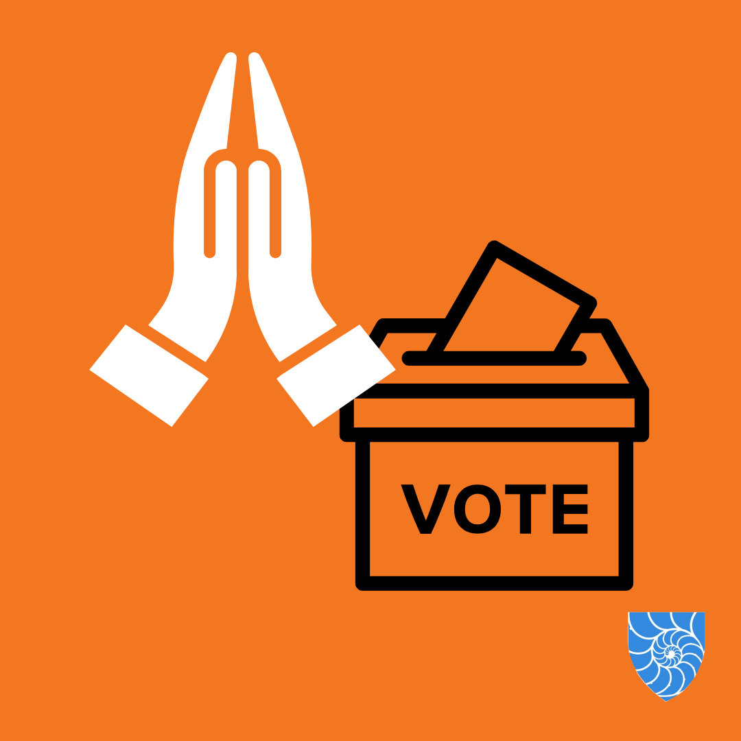 Election Day - cathedral open for prayers
