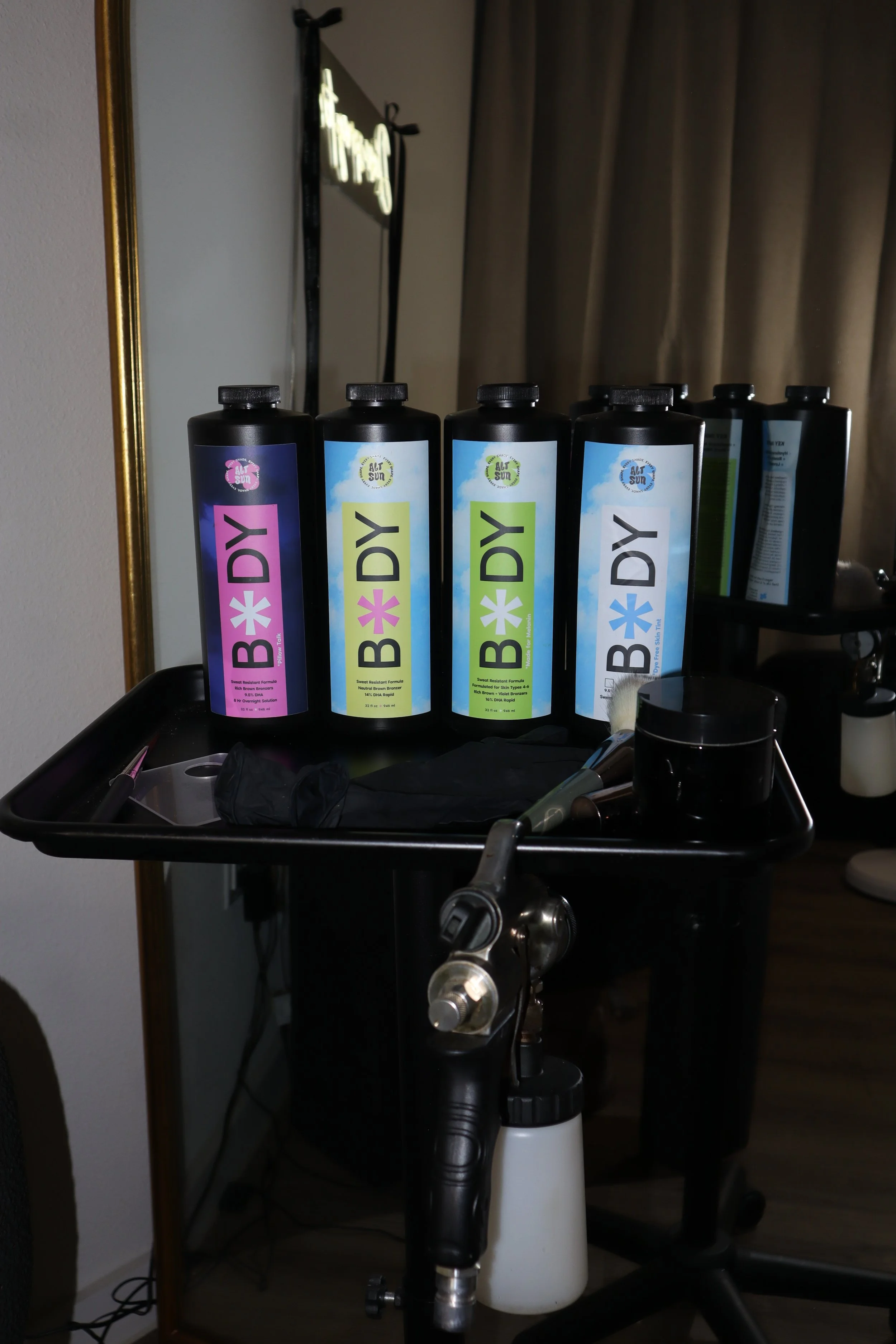 Altsun Sweat-resistant spray tan solutions