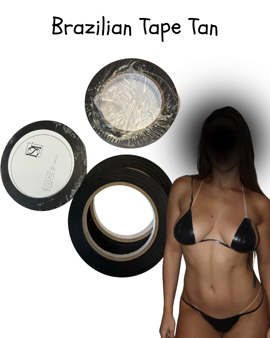 Brazilian Tape Tanning Kit (4 Pack)