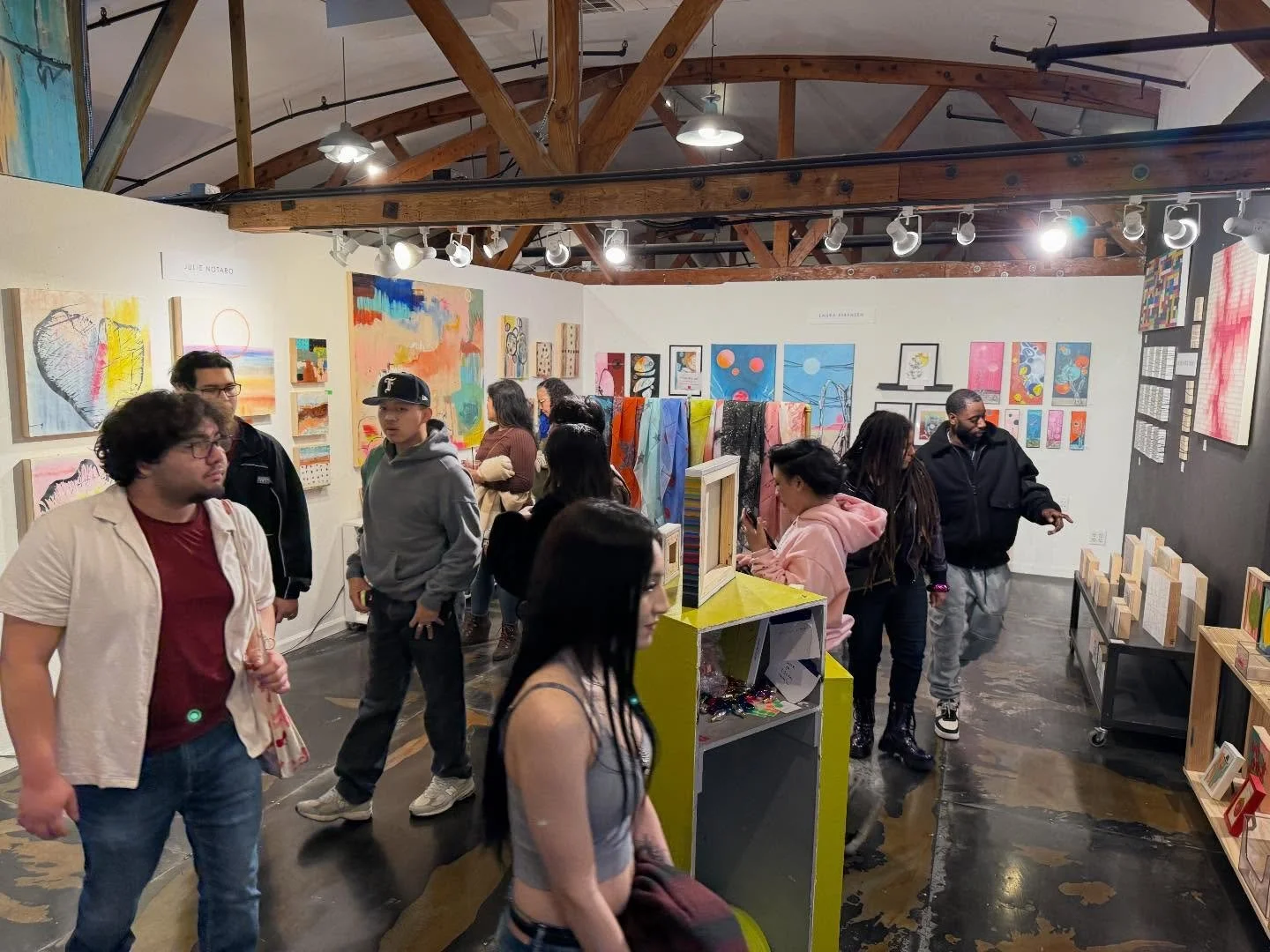 Another fab First Friday! #firstfriday #artsfactory #artstudio #artgallery #fraichearts