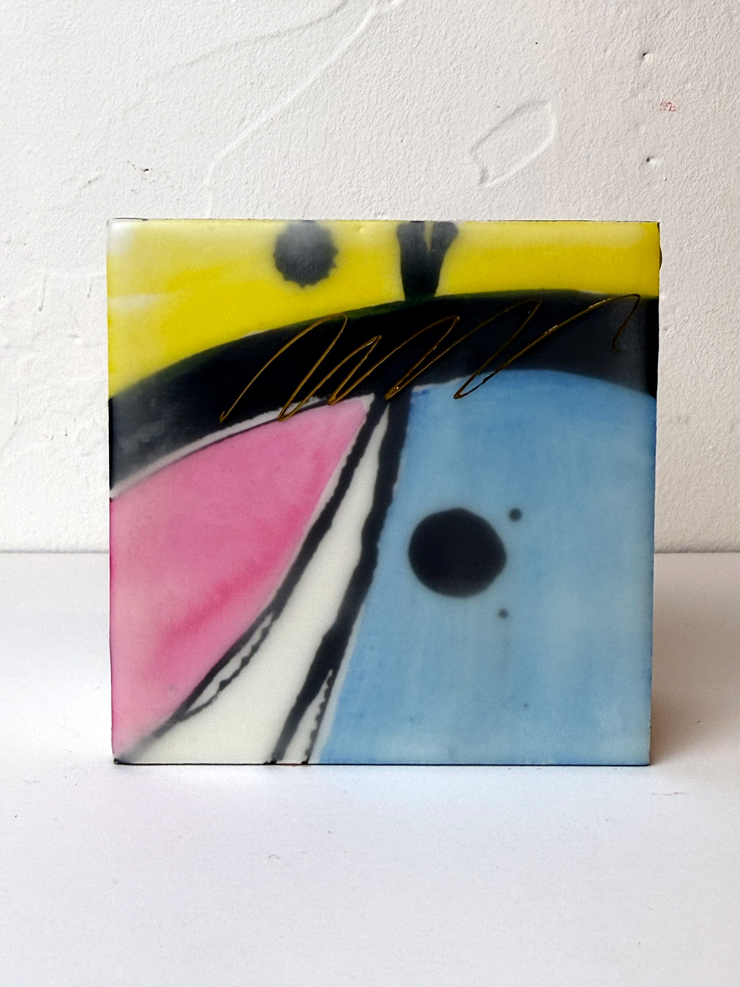 4x4 Encaustic on panel