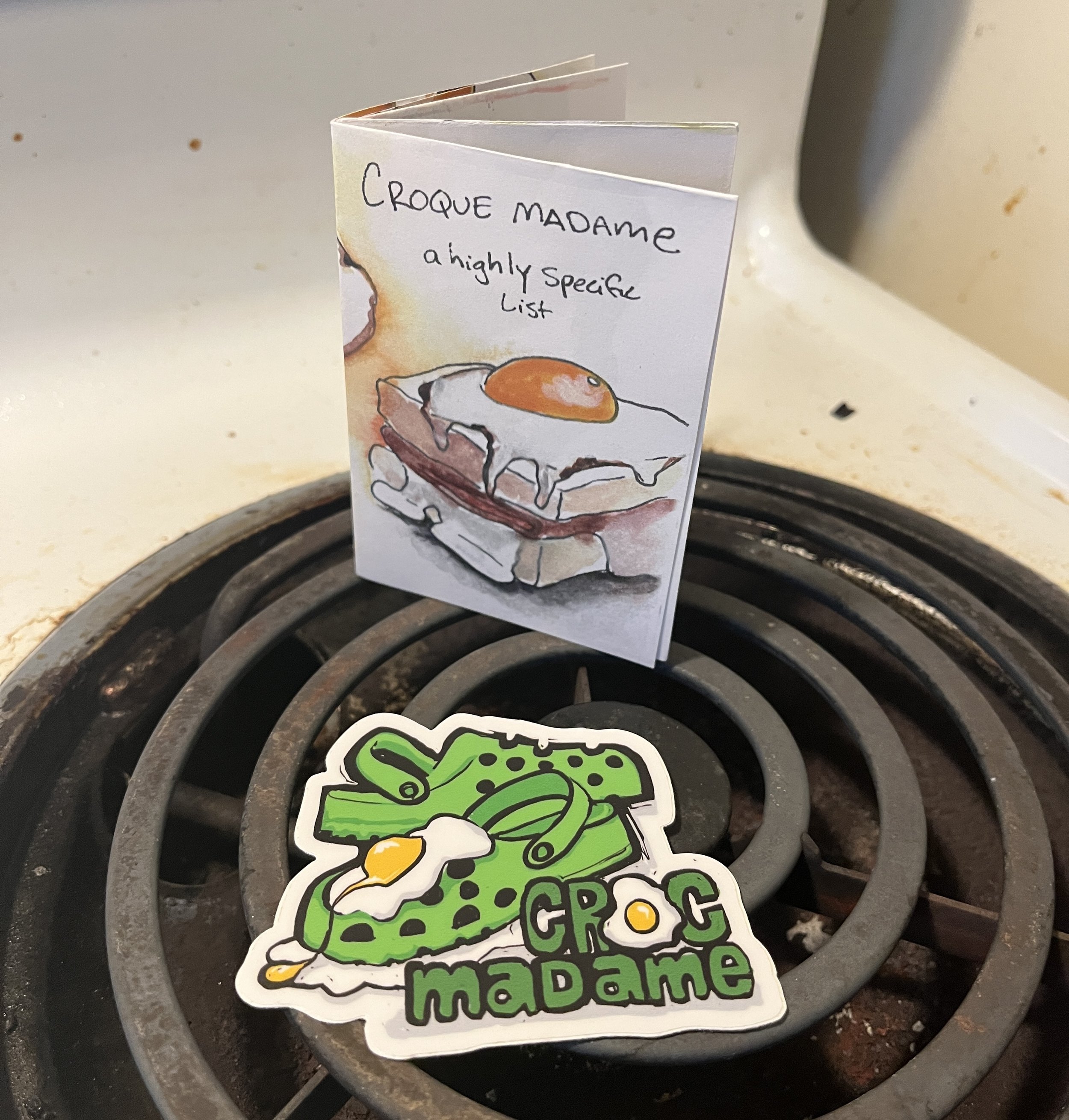 Egg Lovers Sticker + Zine Pack