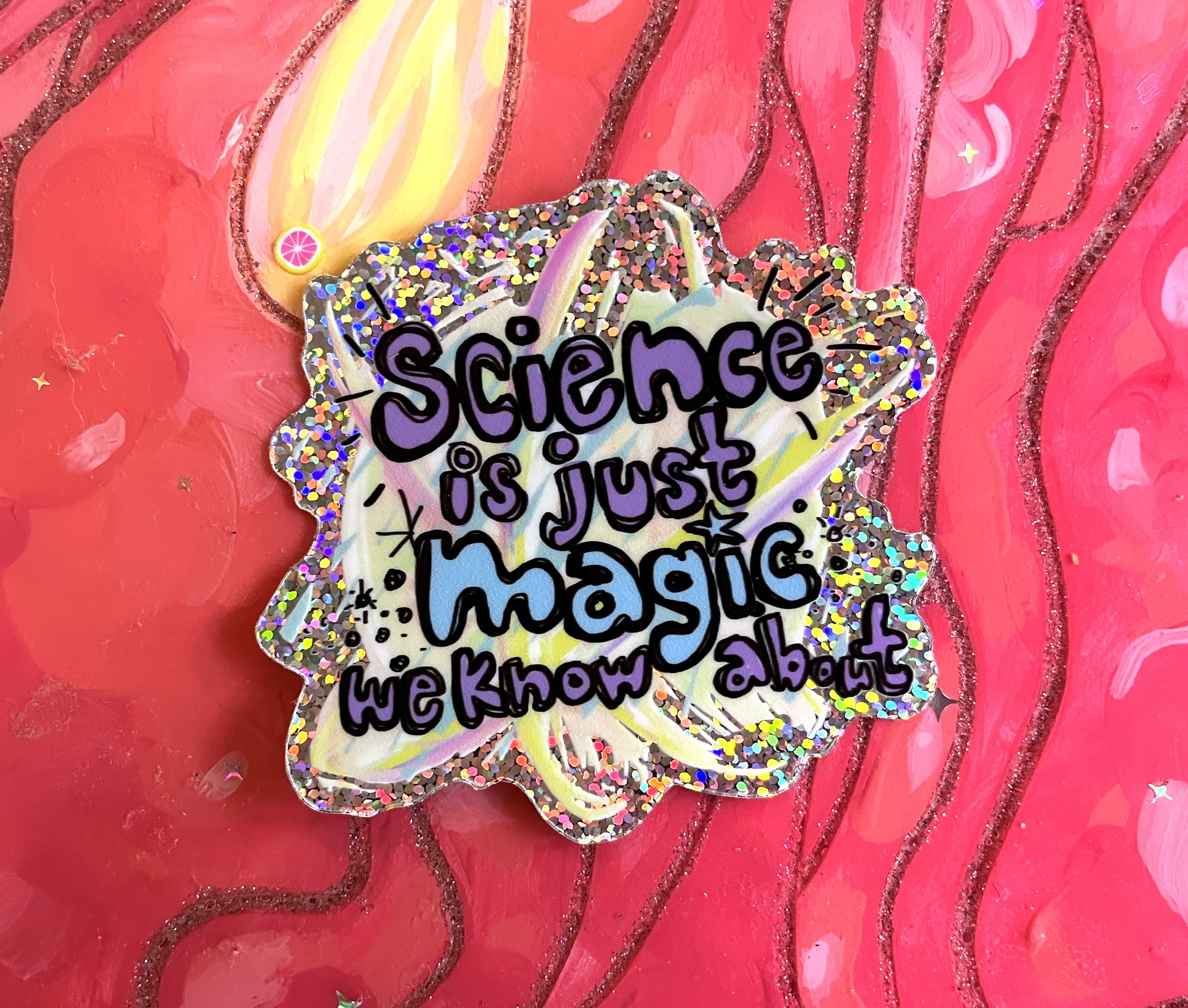Science is Just Magic Sticker