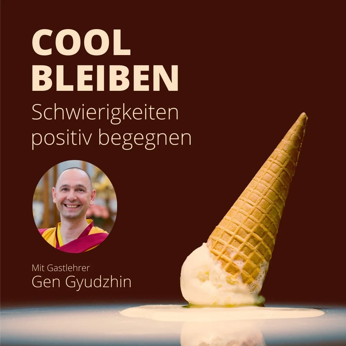 Cool und gelassen bleiben - selbst in schwierigen Situationen! St&uuml;ck f&uuml;r St&uuml;ck lernen wir genau das in unserem Meditationsworkshop mit unserem Gastlehrer Gen Gyudzhin am Sa, 02.05., 14 - 18 Uhr!

#stressmanagement #buddha #Gelassenheit