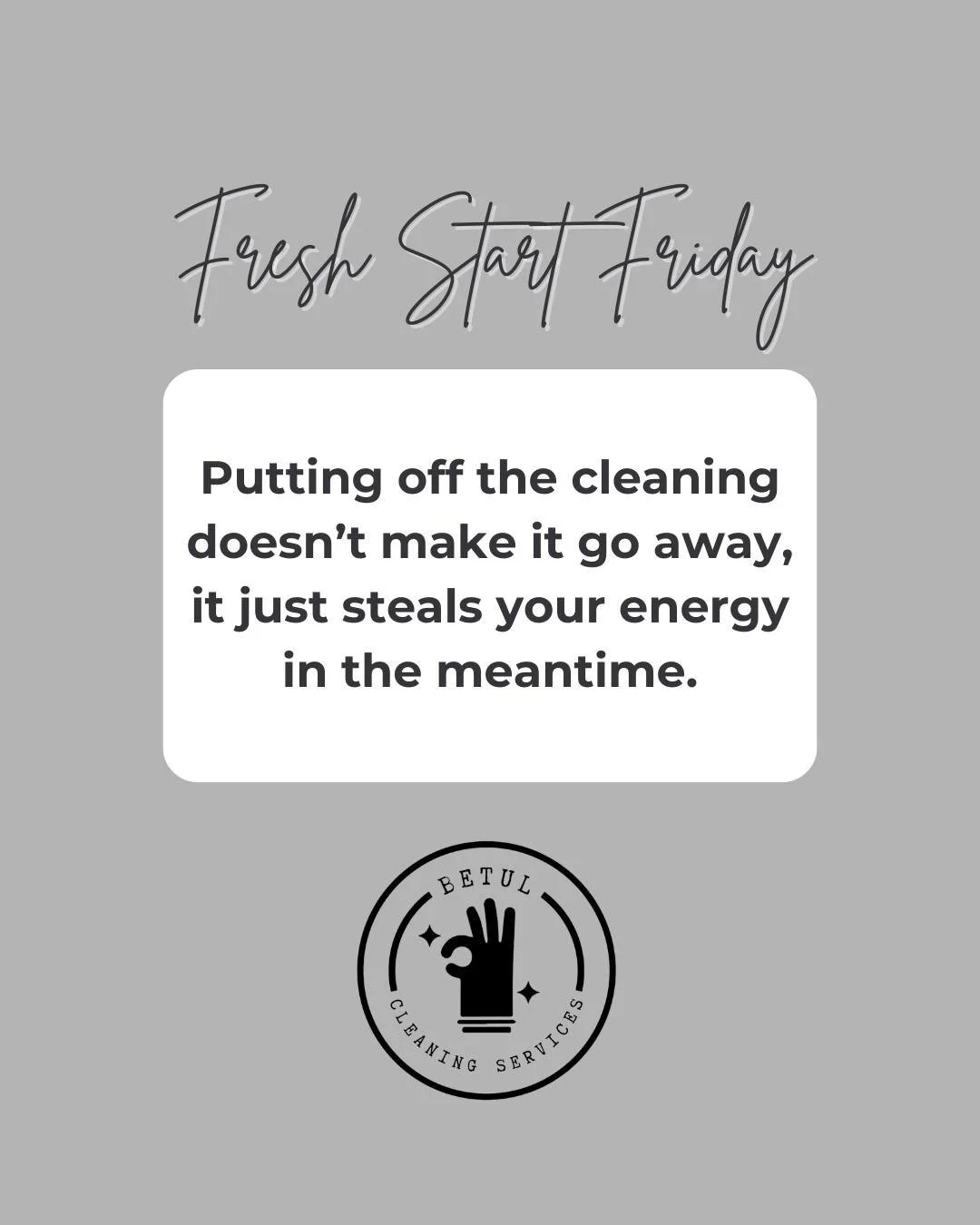 That chore in the back of your mind? It’s costing you mental space every single day.
What if you finally checked it off for good?
Peace of mind often starts with just one decision.
Let this be the Friday you stop procrastinating, and start fre