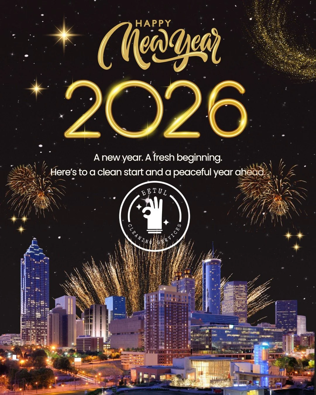 As we step into a new year, we want to thank every homeowner and host who trusted Betul Cleaning Services with their space. 
Your support allows us to do what we love, creating homes that feel calm, cared for, and ready for life&rsquo;s moments.

We 