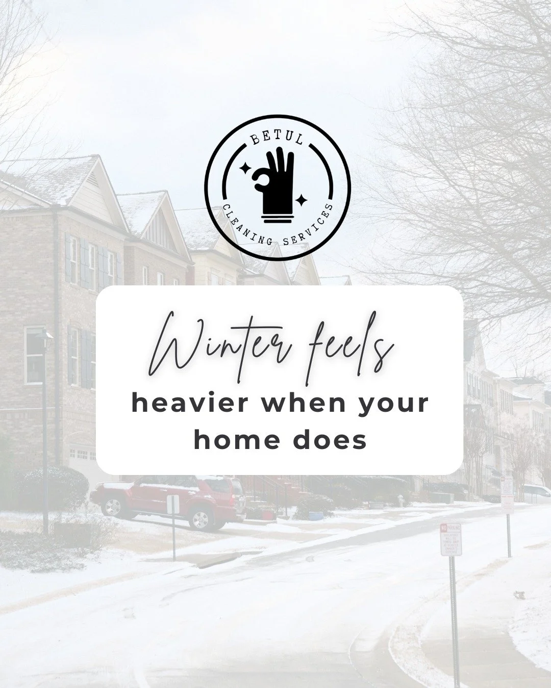 Clutter and buildup affect more than your space.
A clean home brings clarity, calm, and relief during the slower winter months.

Reset your space this February.

#WinterReset #MentalClarity #AtlantaHomes #StressFree