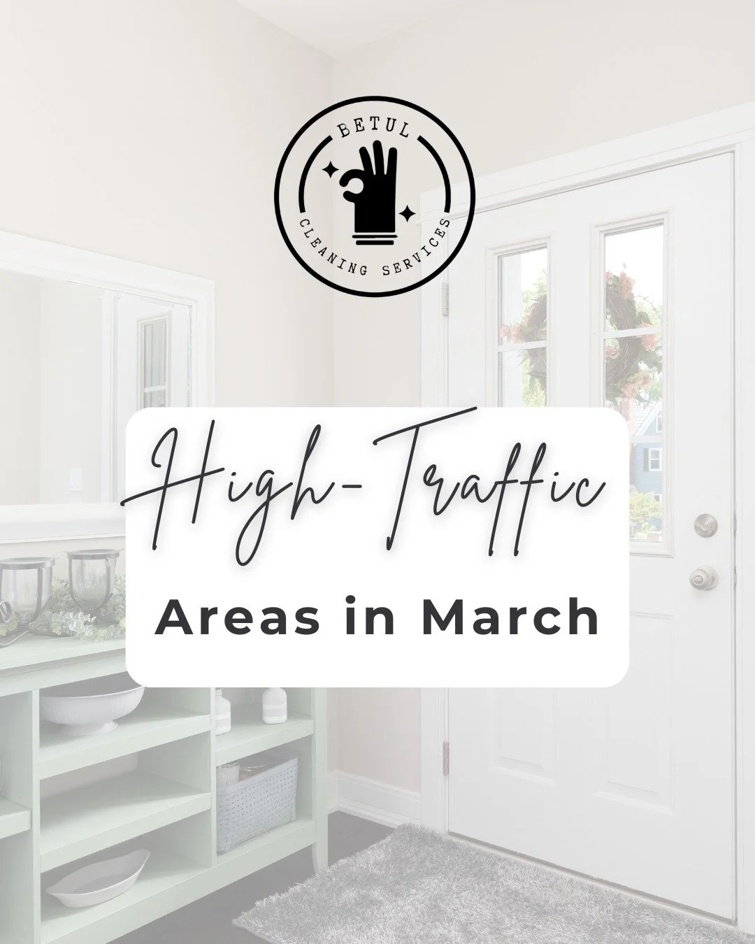 March brings more activity inside your home. 
These high-traffic areas build up faster than you realize and set the tone for how your entire home feels.

Focus on what matters most or let us handle it for you.

#HomeCare #AtlantaHomes #SpringLiving #