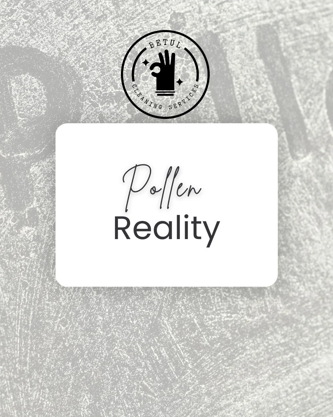 Pollen in Metro Atlanta doesn&rsquo;t stay outside. 
It travels fast and settles everywhere.
A proper cleaning routine helps reduce buildup and keeps your home feeling livable.

 Stay ahead this season!

#AtlantaAllergies #SpringLiving #CleanHome #Me