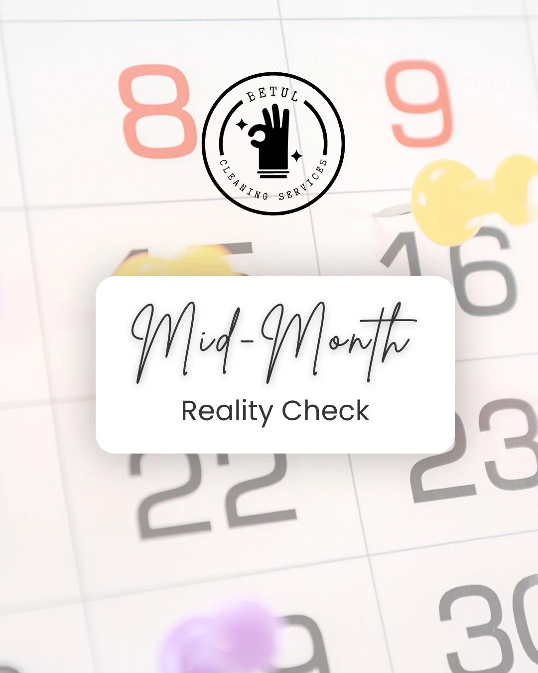 Most people wait until things feel overwhelming.
Mid-month is the best time to reset before it gets there.

Book your April cleaning today!

#HomeReset #AtlantaHomes #StayAhead #CleanLiving