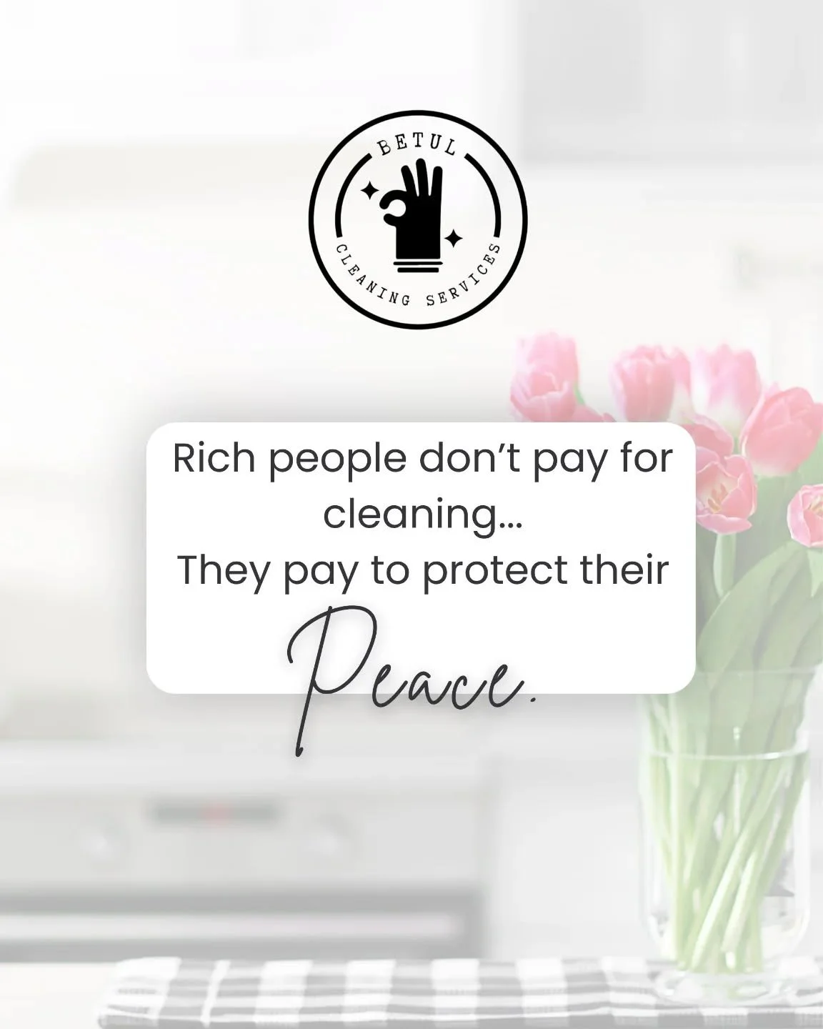 You can clean your own home.
That&rsquo;s not the point.
The point is: How much mental energy are you spending trying to keep up with everything?

Laundry.
Floors.
Bathrooms.
Kitchen counters.
Resetting the house after a long day.
And then waking up 