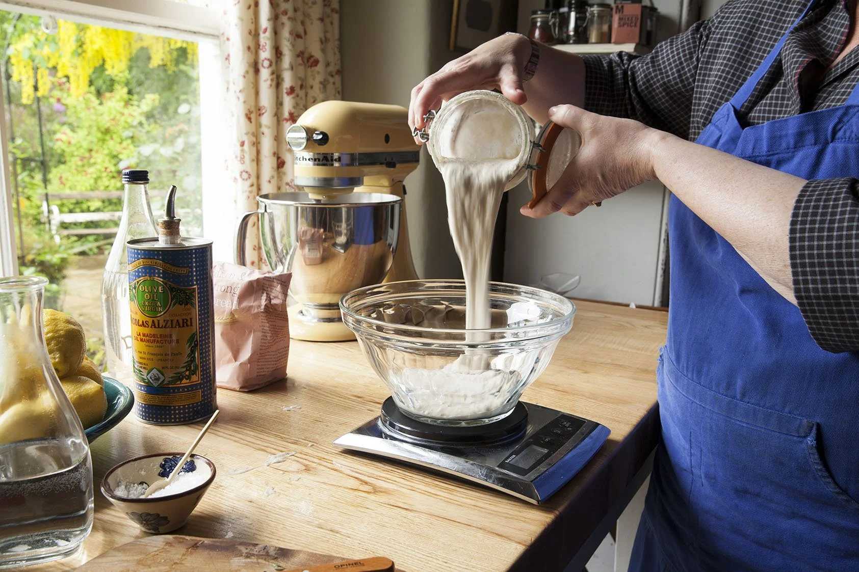 Halen Mon Foccacia making.jpg