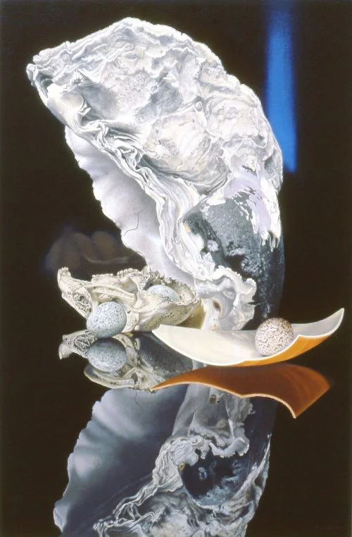 Bernini Suite 1, Oil on Canvas, 12" x 18"  1995