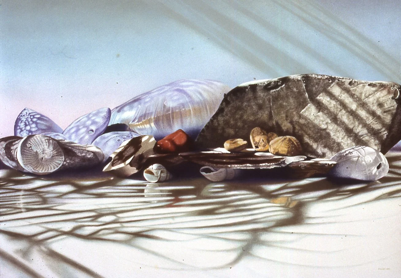 Devonian Dawn, Chalk Pastel on Paper , 28" x 42"  1990