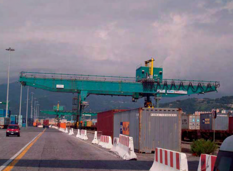Port Terminal Rmg Stafford Port Cranes