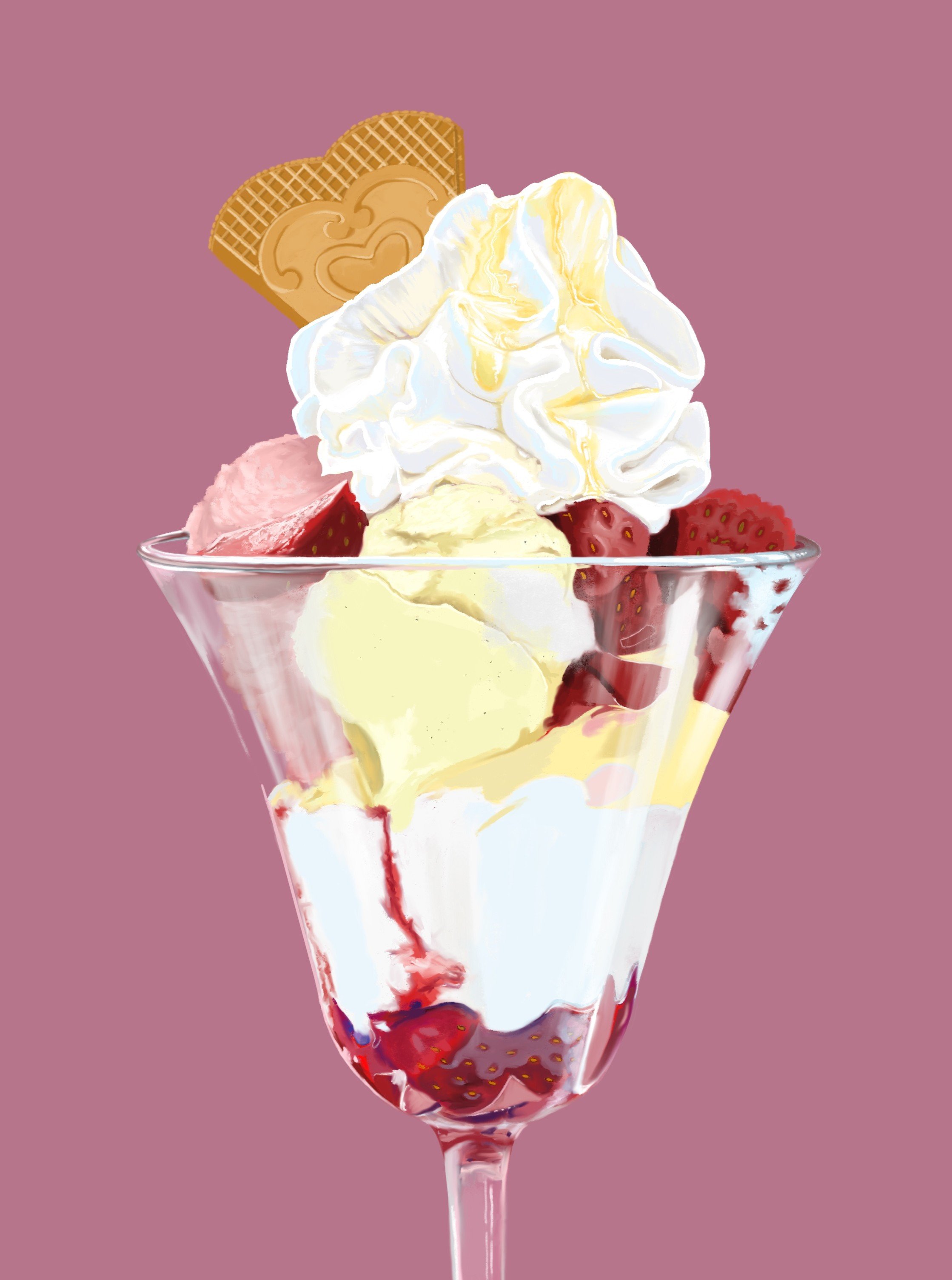 Strawberry Sundae