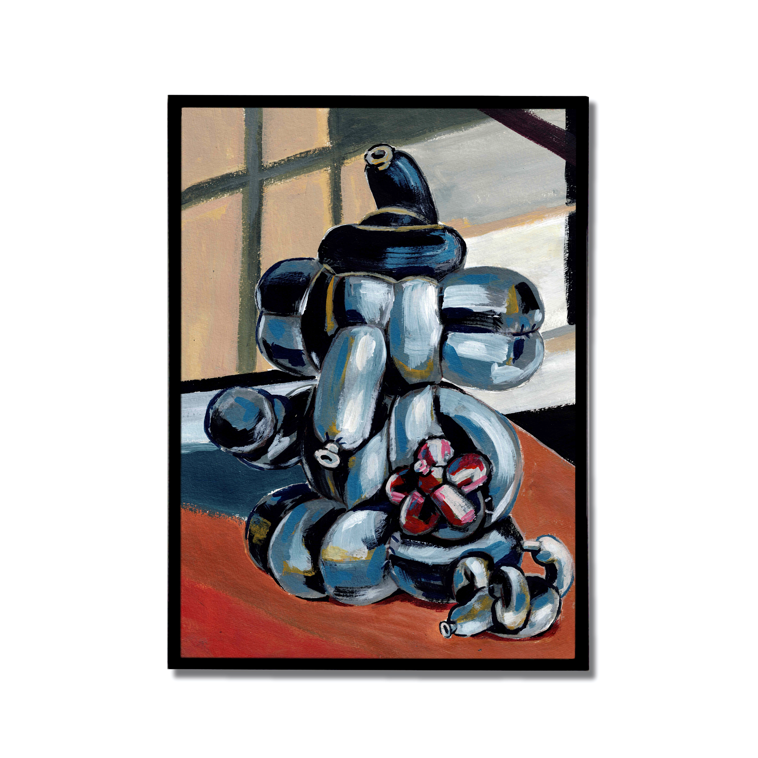 "Balloon Ganesha In Bright Room"