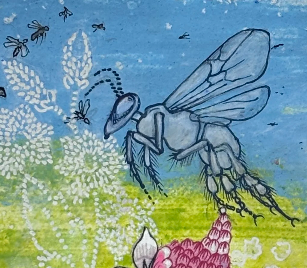 If Your Mind Isn’t Clouded, Ten Thousand Flowers in Spring (detail)