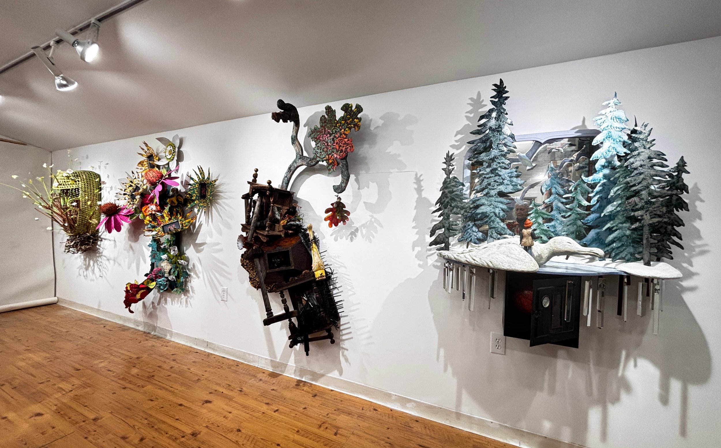 Time Takes Time studio installation from right