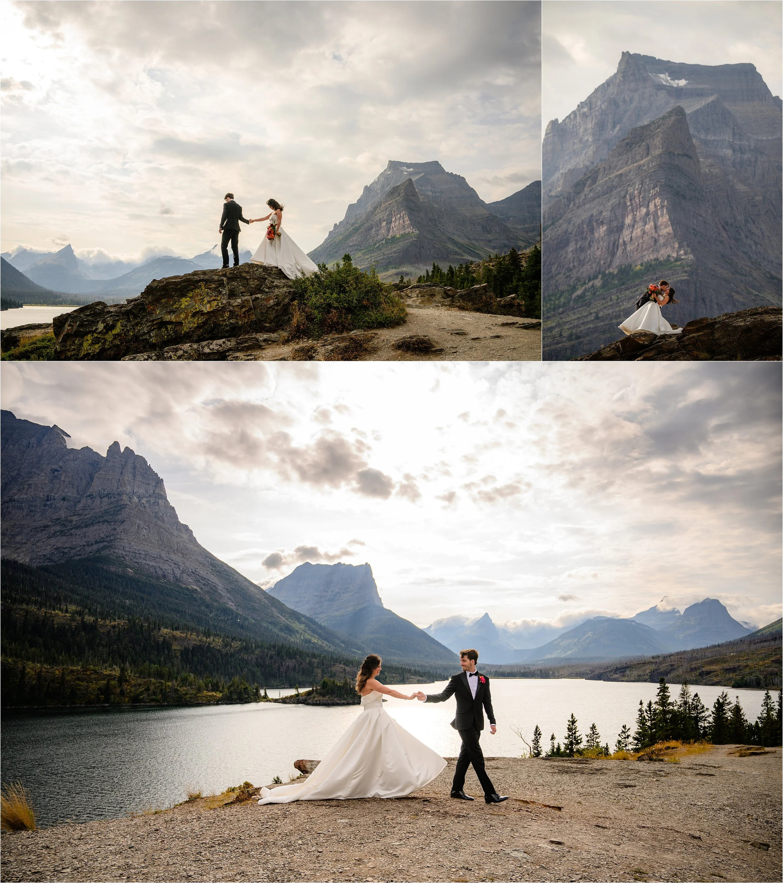 Glacier National Park Montana Summer Elopement Photographer