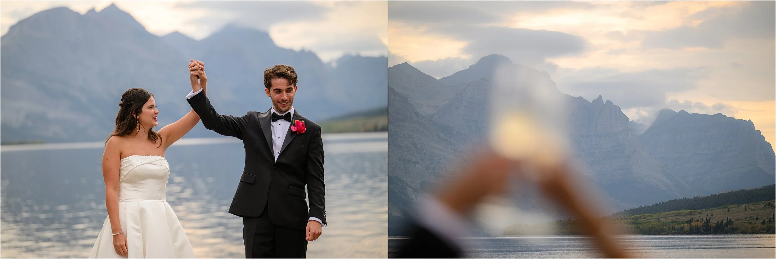 Glacier National Park Ceremony Locations | Montana Wedding Photographer | Montana Elopement Photographer | Glacier National Park Elopement Photographer | Glacier National Park Wedding
