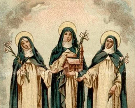 Three Dominican Nun Saints