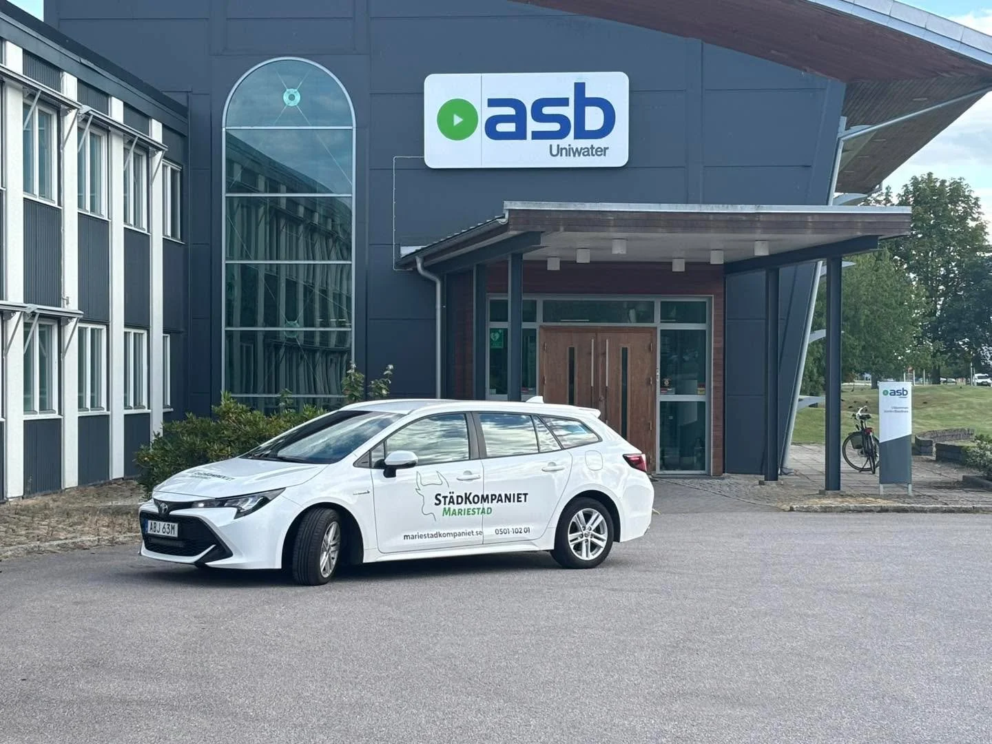 Idag har vi tagit &ouml;ver st&auml;dningen p&aring; ASB i Mariestad och startat direkt med storst&auml;d. 👌🏻