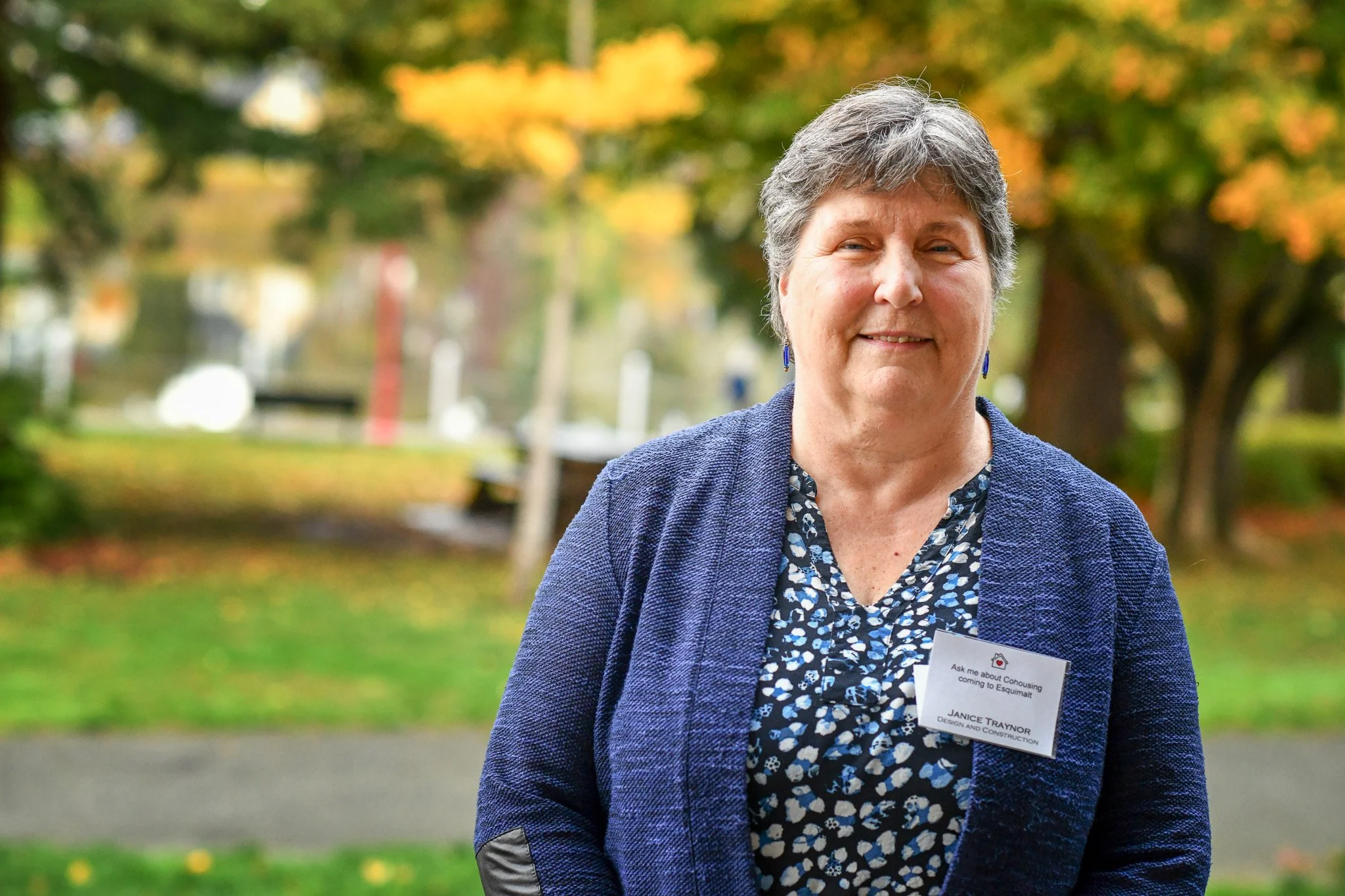 a photo of a women who will be future members of Esquimalt Village Cohousing