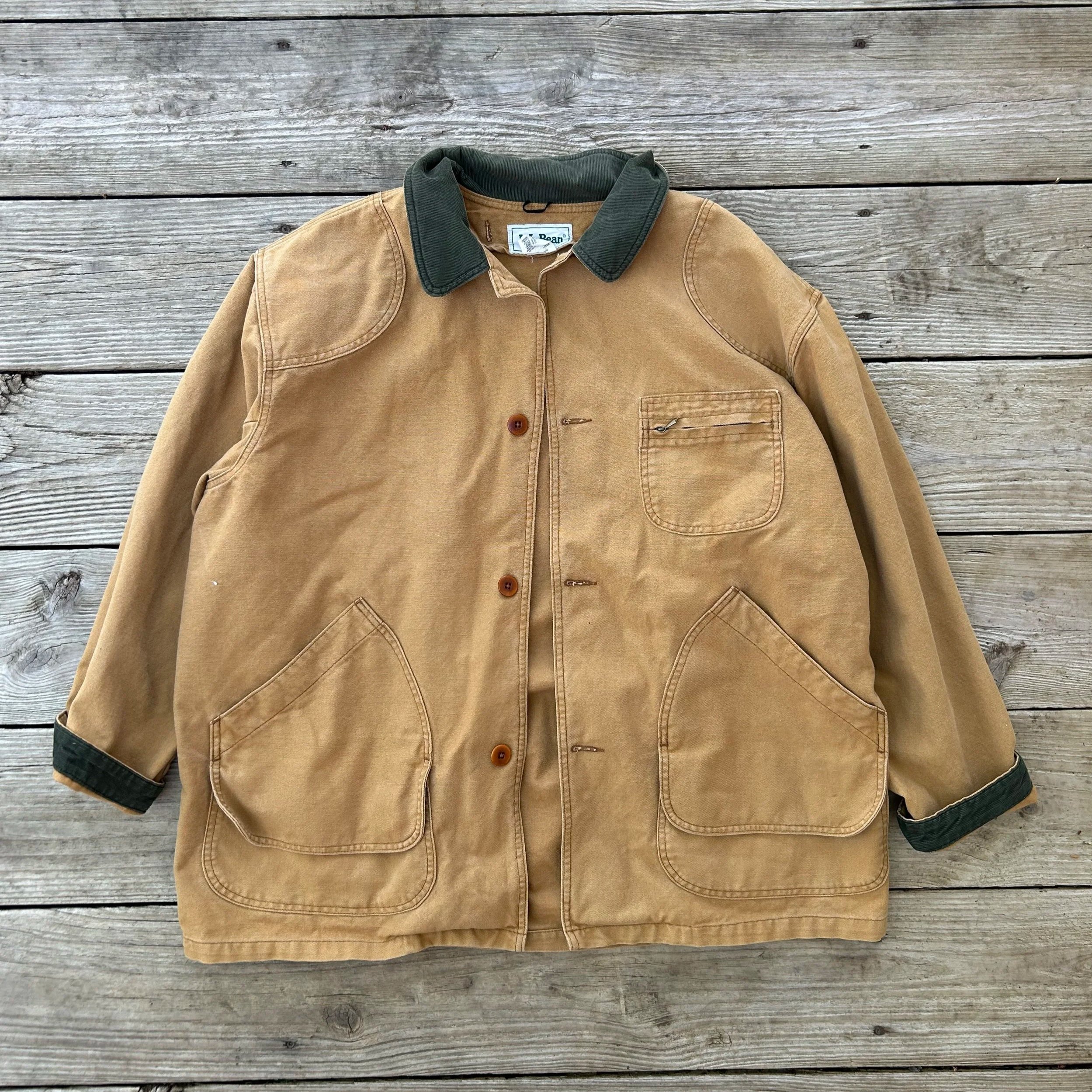 vintage ll bean chore jacket
