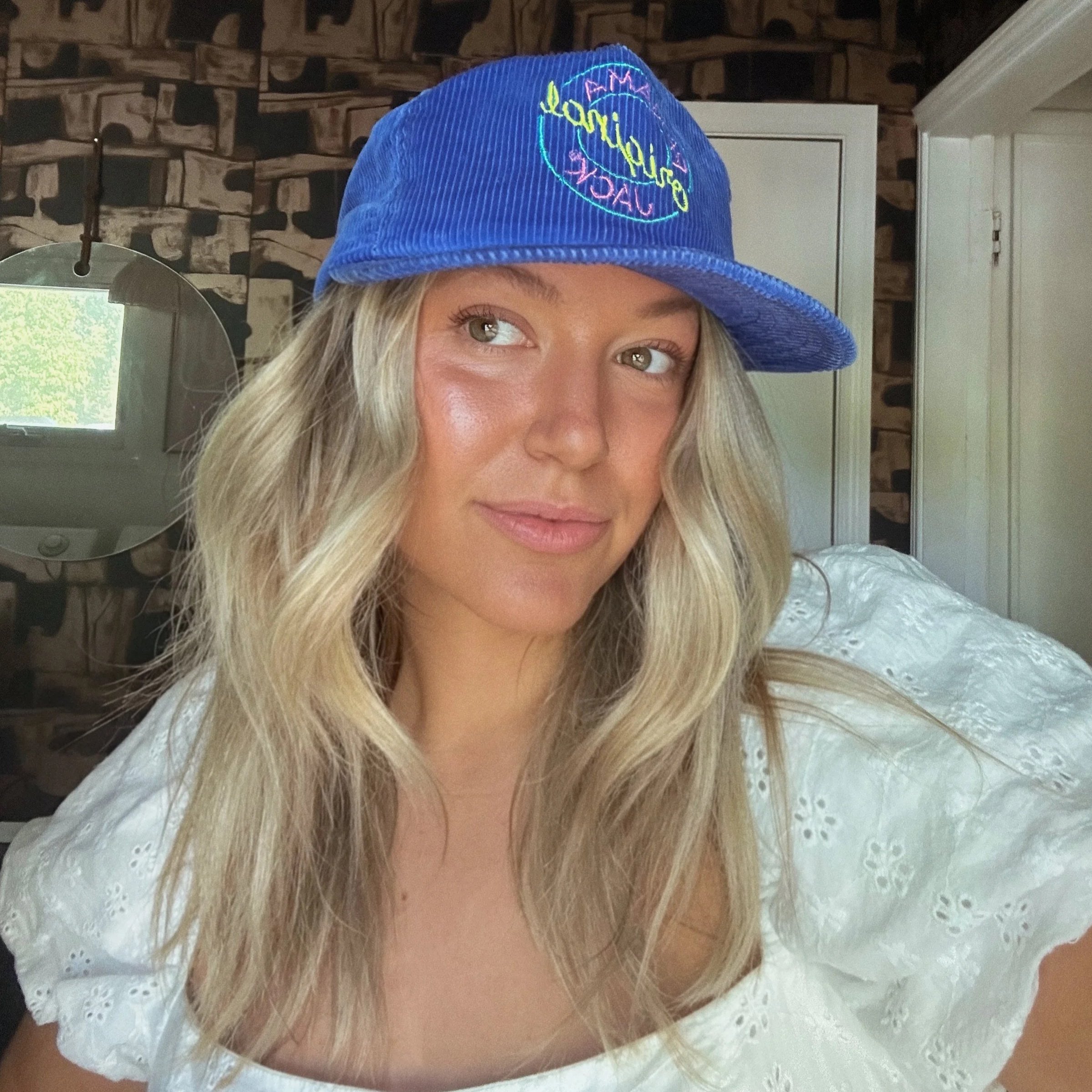 vintage corduroy snapback