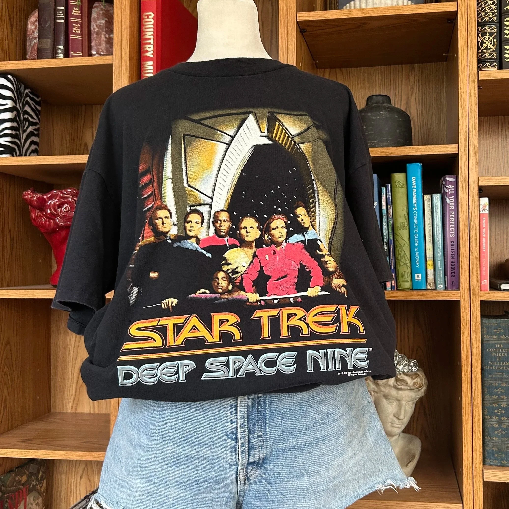 1993 star trek  tee