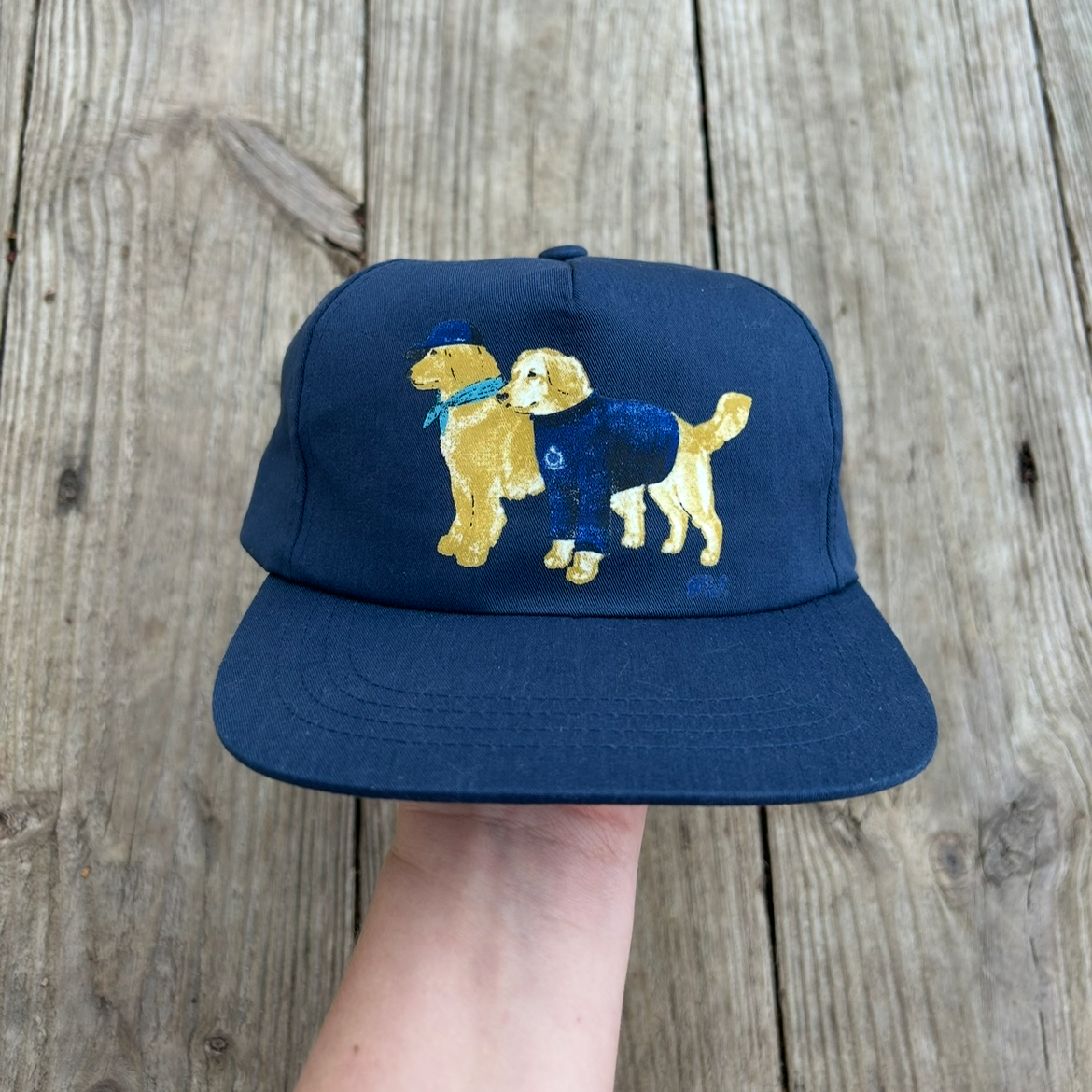 golden retriever snapback