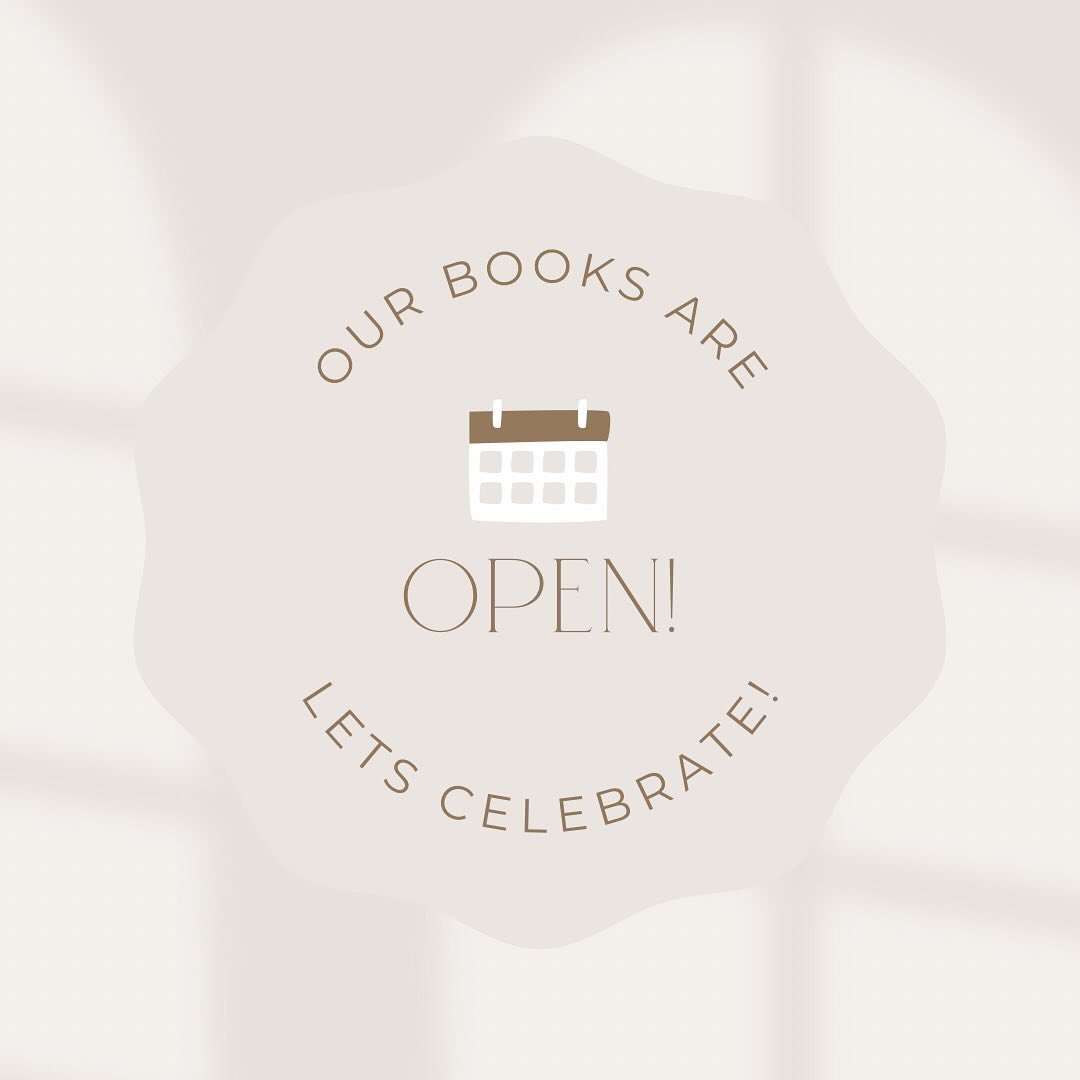 LET&rsquo;S CELEBRATE! 🥳🍾🎊
✨We opened our books AND it&rsquo;s Black Friday week next week! 

✨So we are offering 20% off ALL SERVICES! 

✨If you make an appointment with us from NOW UNTIL THE END OF NOVEMBER for when we start seeing clients in ju