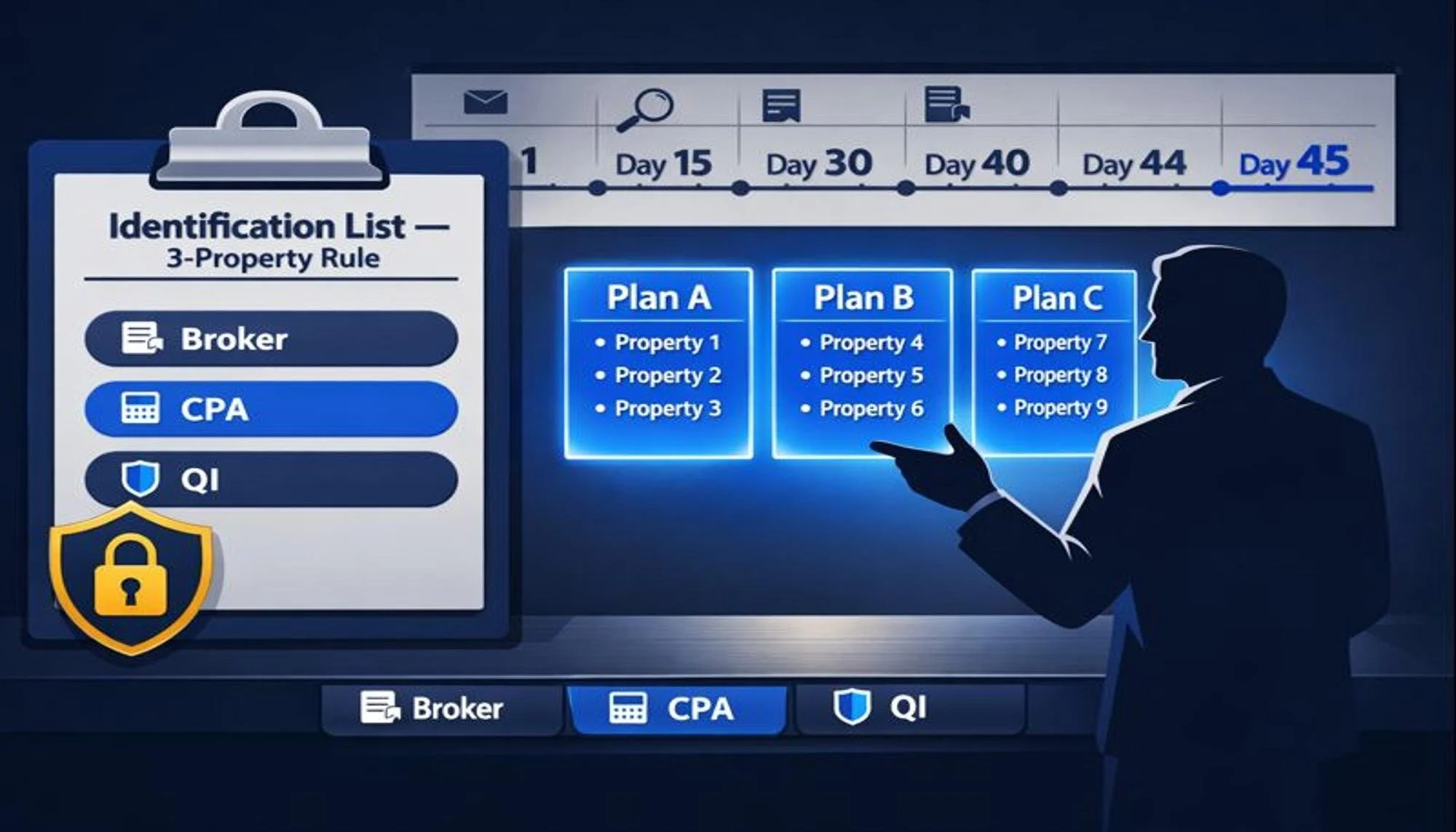 How to Create a Back-Up Plan for Your Replacement Property