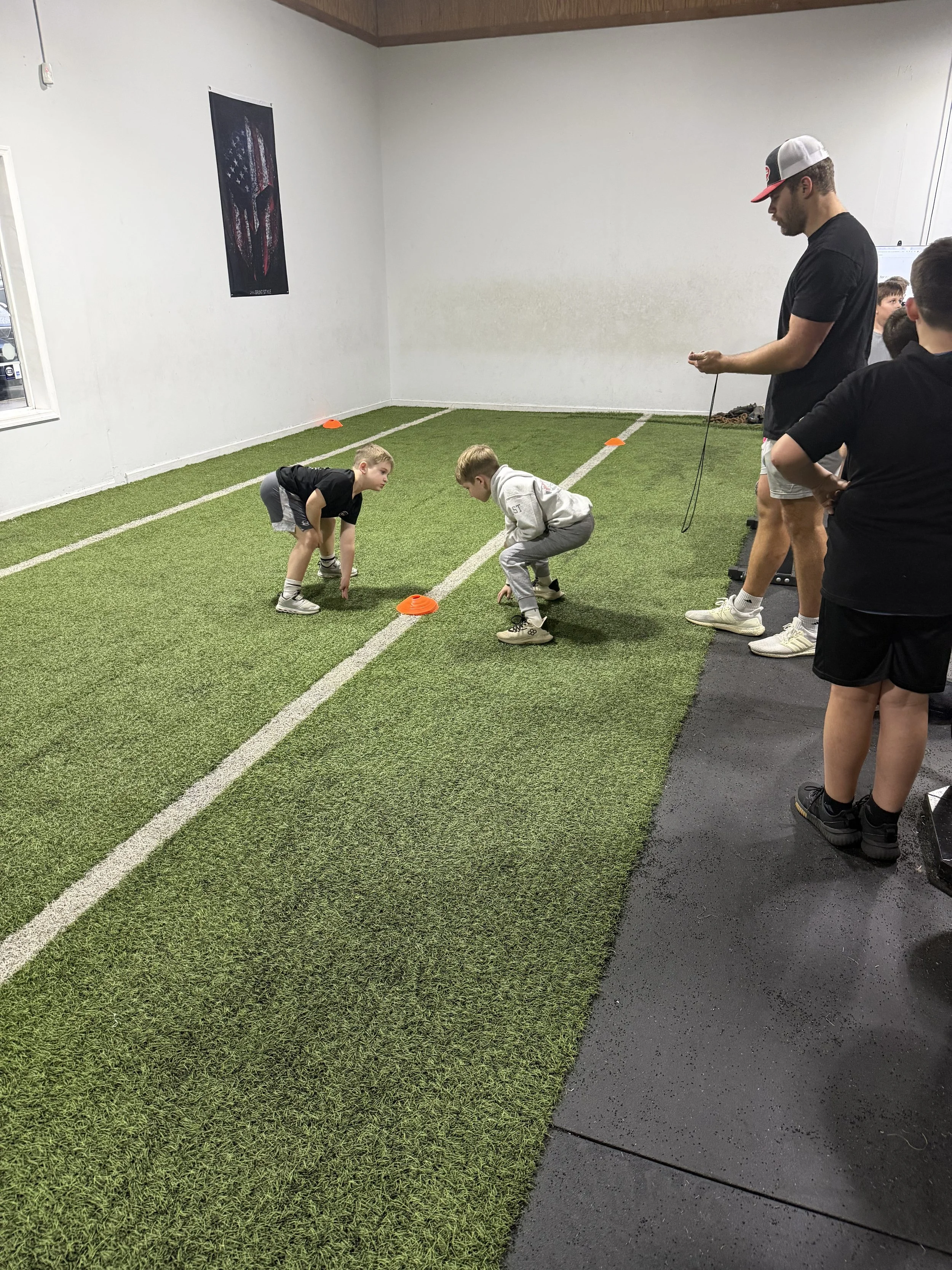 Speed day competition for our youth class.