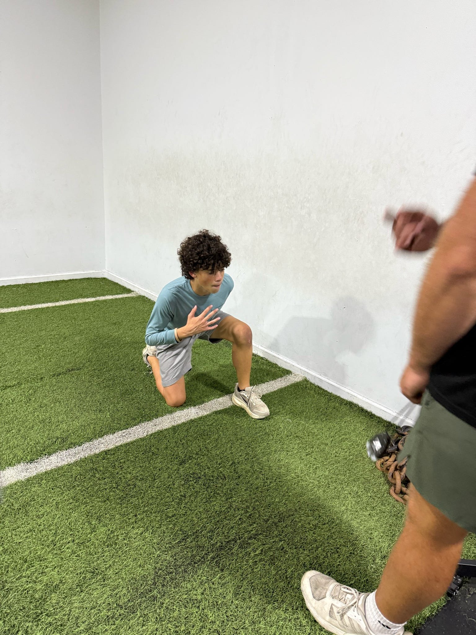 Speed day work for training athletes.