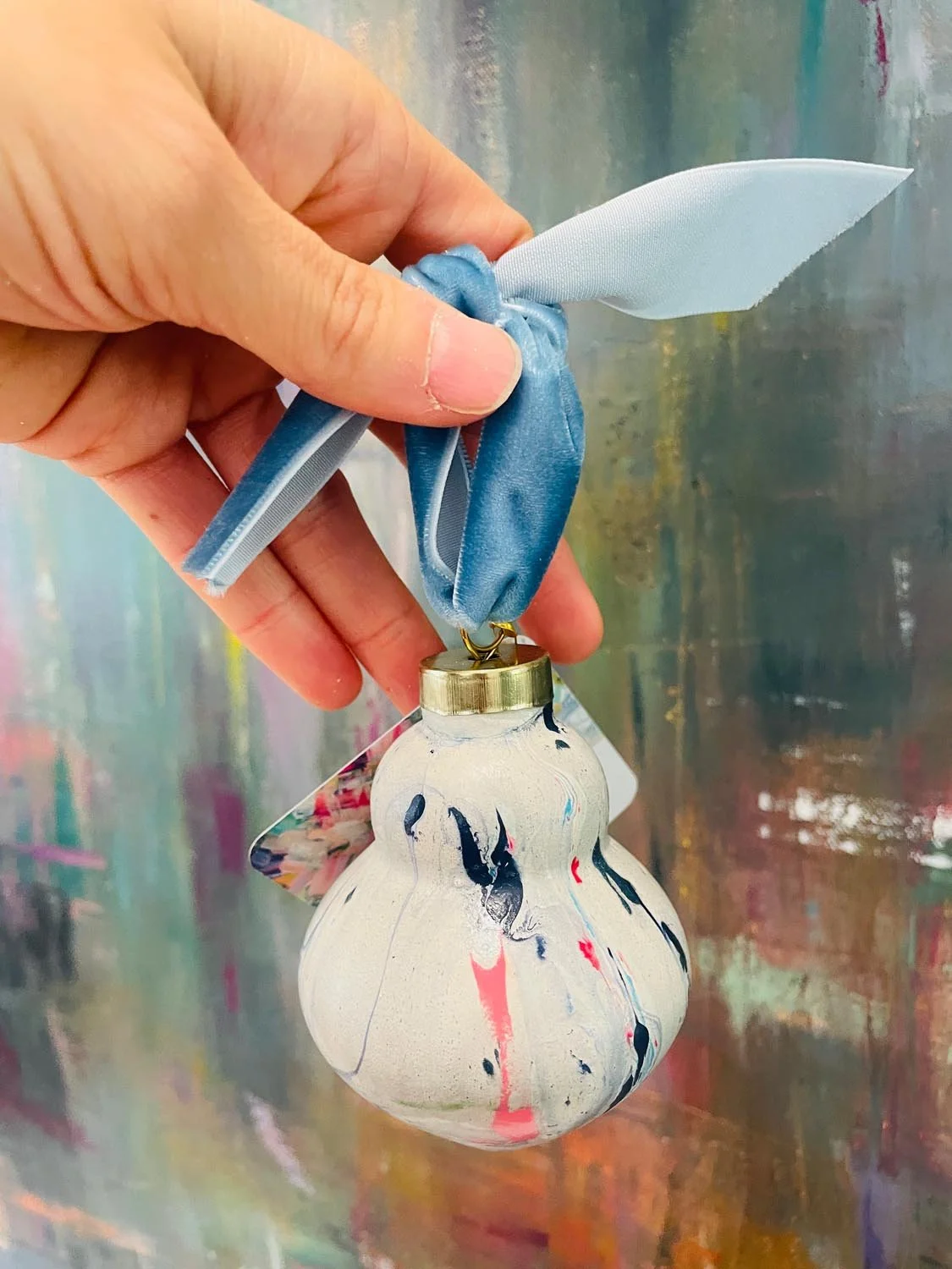 Ornament: Pear Bulb #64 (2025)