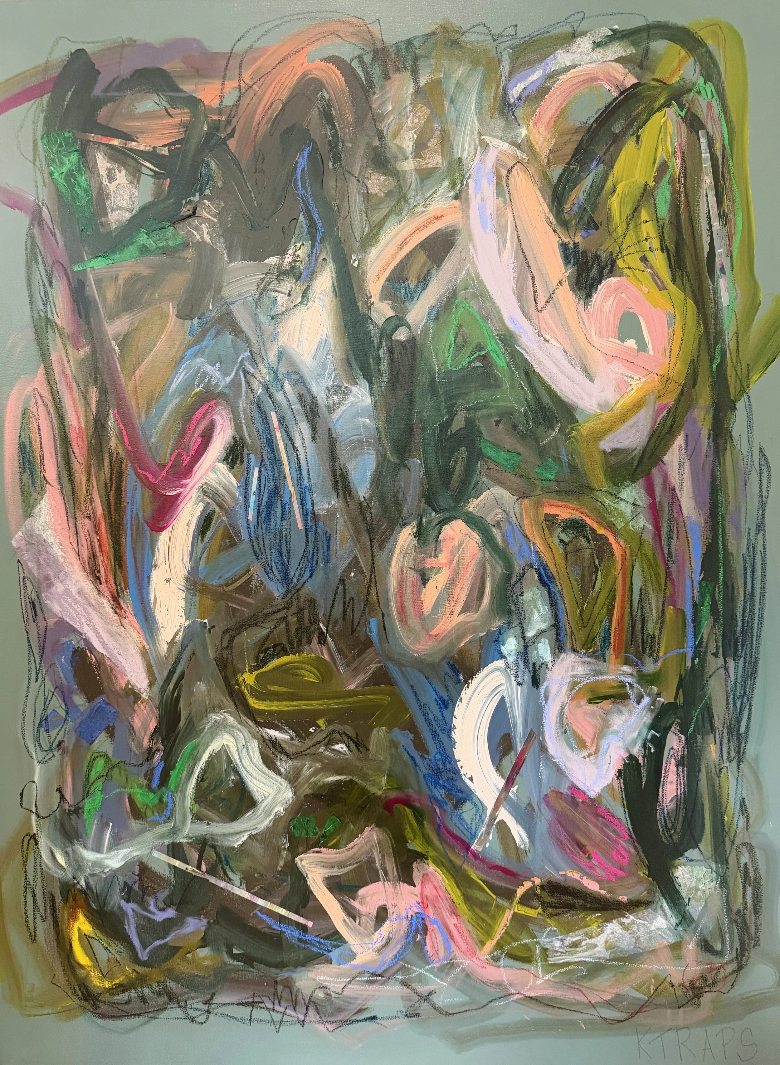 "Looptie Loop"
Mixed Media
48 x 36 in
c. September 2026