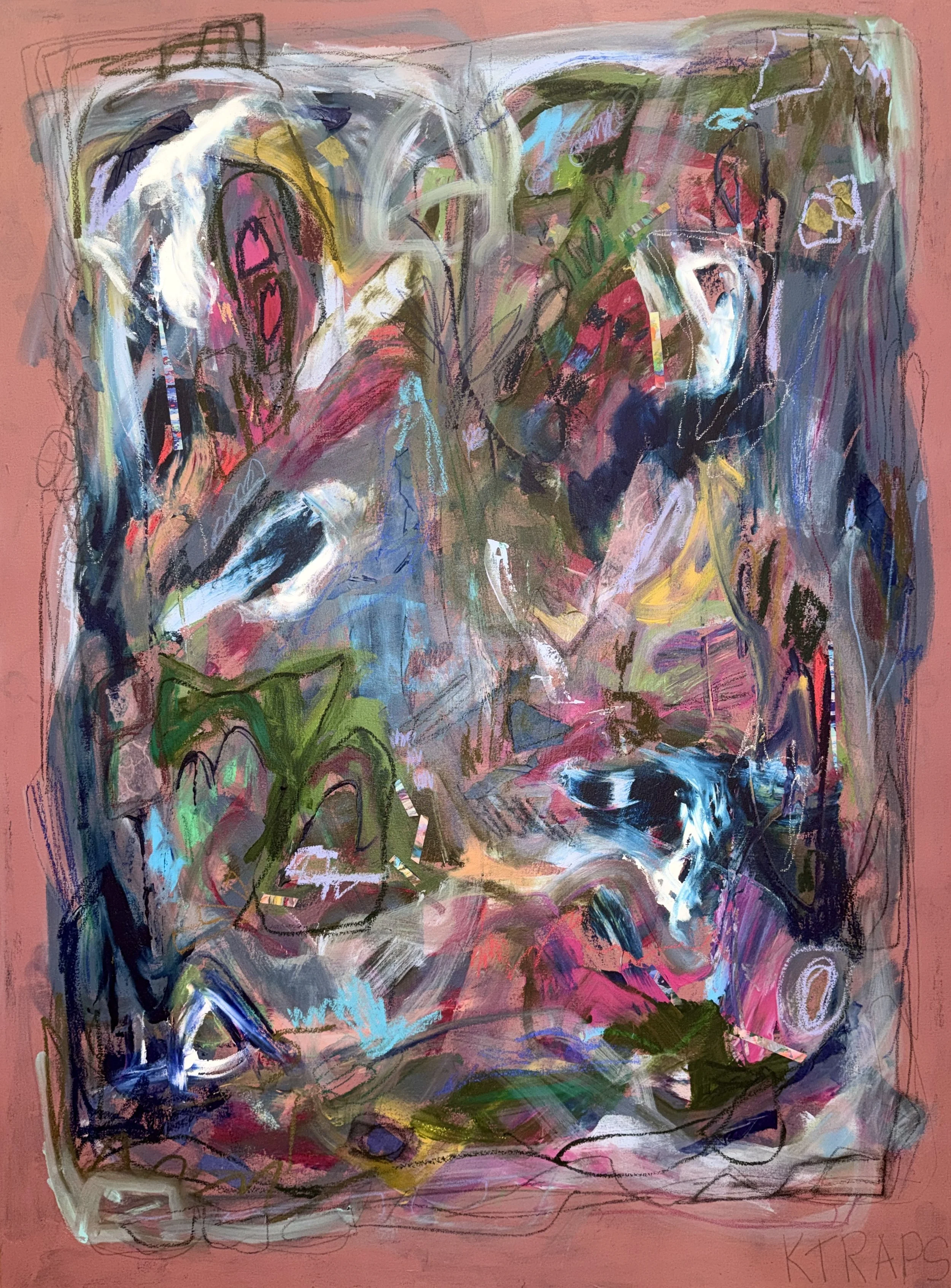 "In My Wildest Dreams"
Mixed Media
48 x 36 in
c. September 2026